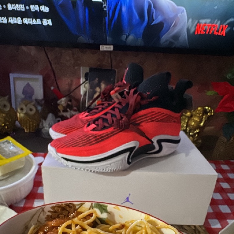 Jordan XXXVI Low PF Infrared 착용 스타일 - 3