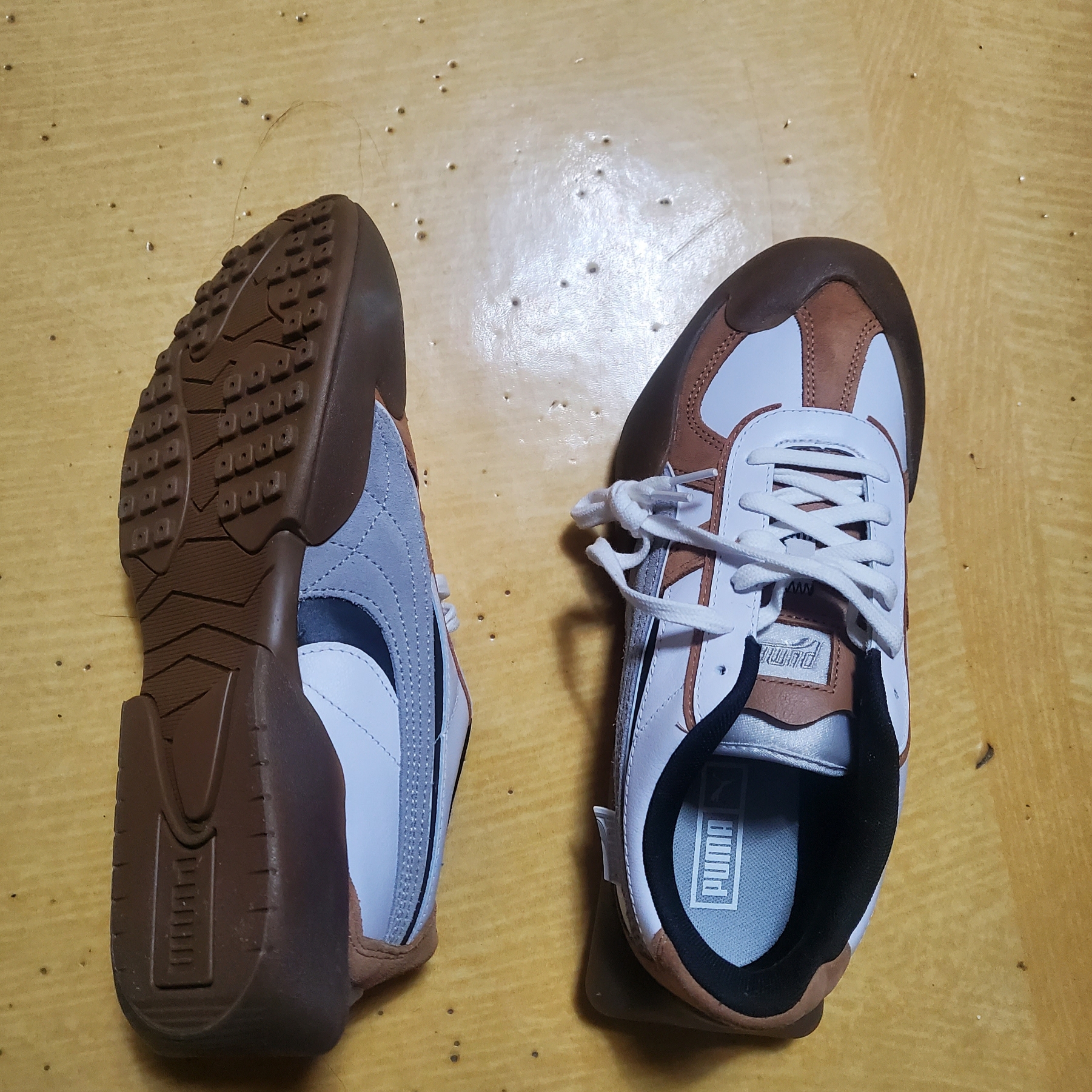 Puma Vaderon White Gum 착용 스타일 - 4