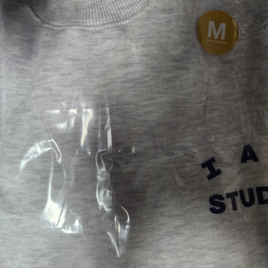 IAB Studio Sweatshirt Light Gray - 23FW 착용 스타일