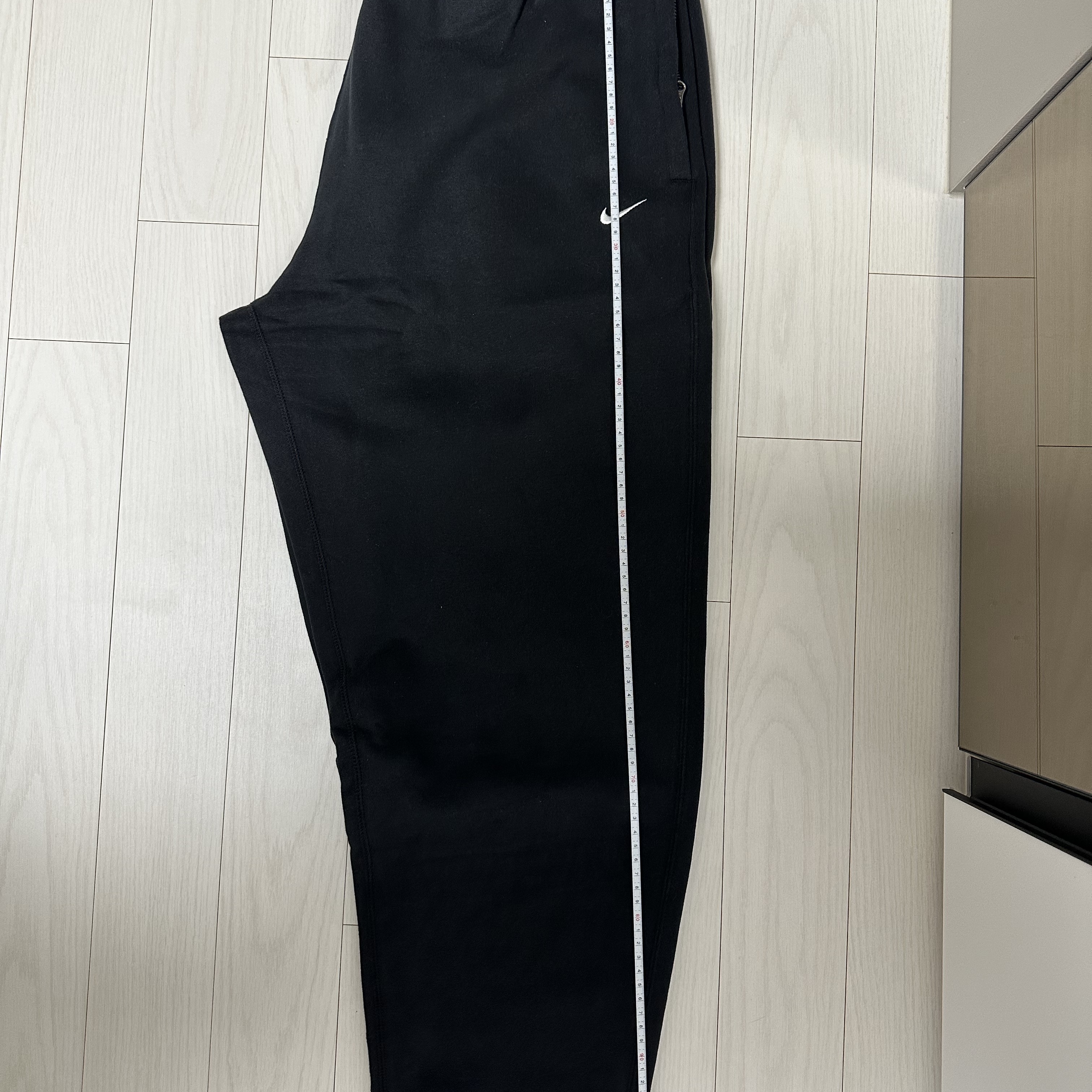 Nike NRG Solo Swoosh Fleece Pants Black - US/EU 착용 스타일 - 5