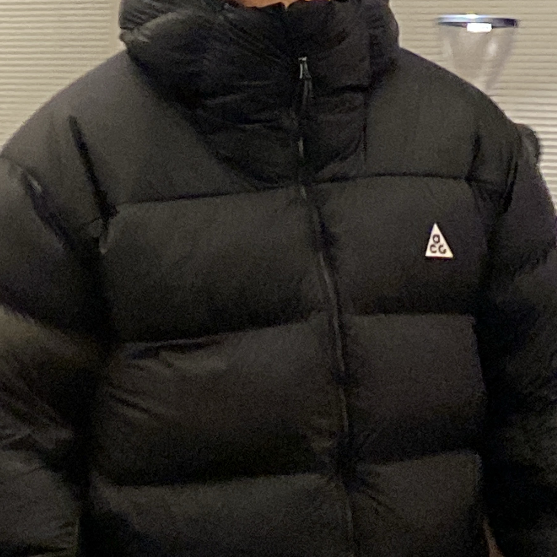 나이키 ACG 써마핏 ADV 루나 레이크 퍼퍼 자켓 블랙 - 아시아 착용 스타일