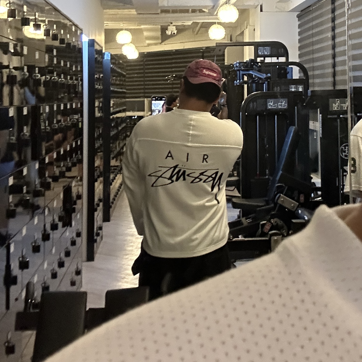 Supreme Distressed Ripstop Camp Cap Pink - 23FW, Nike x Stussy Long Sleeve Top Sail (FJ9164-133) 착용 스타일