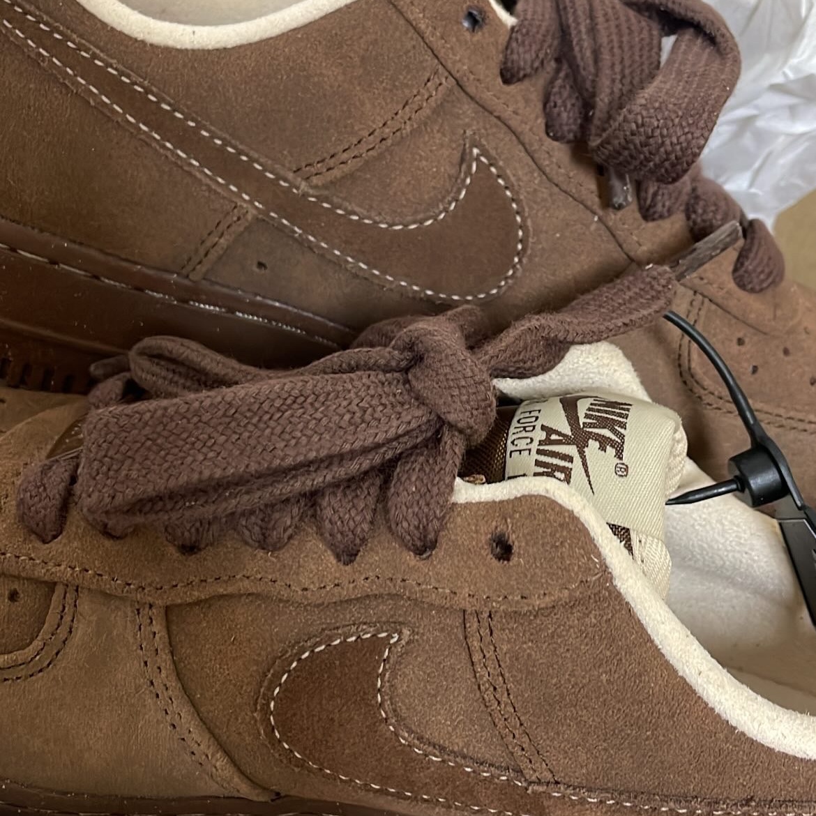 (W) Nike Air Force 1 '07 Cacao Wow 착용 스타일
