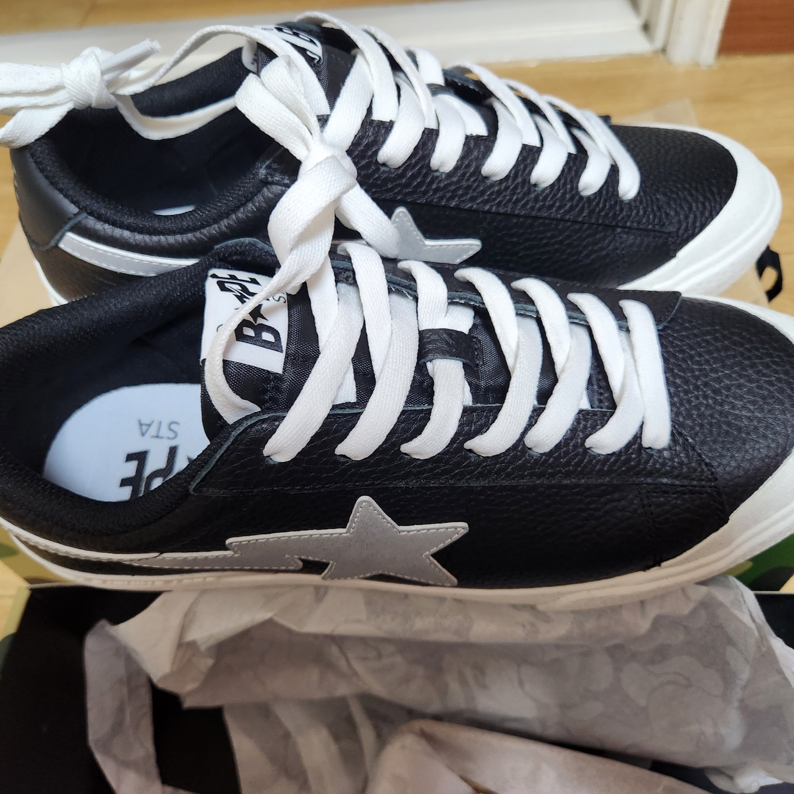 BAPE Mad Sta #1 Black 착용 스타일 - 2