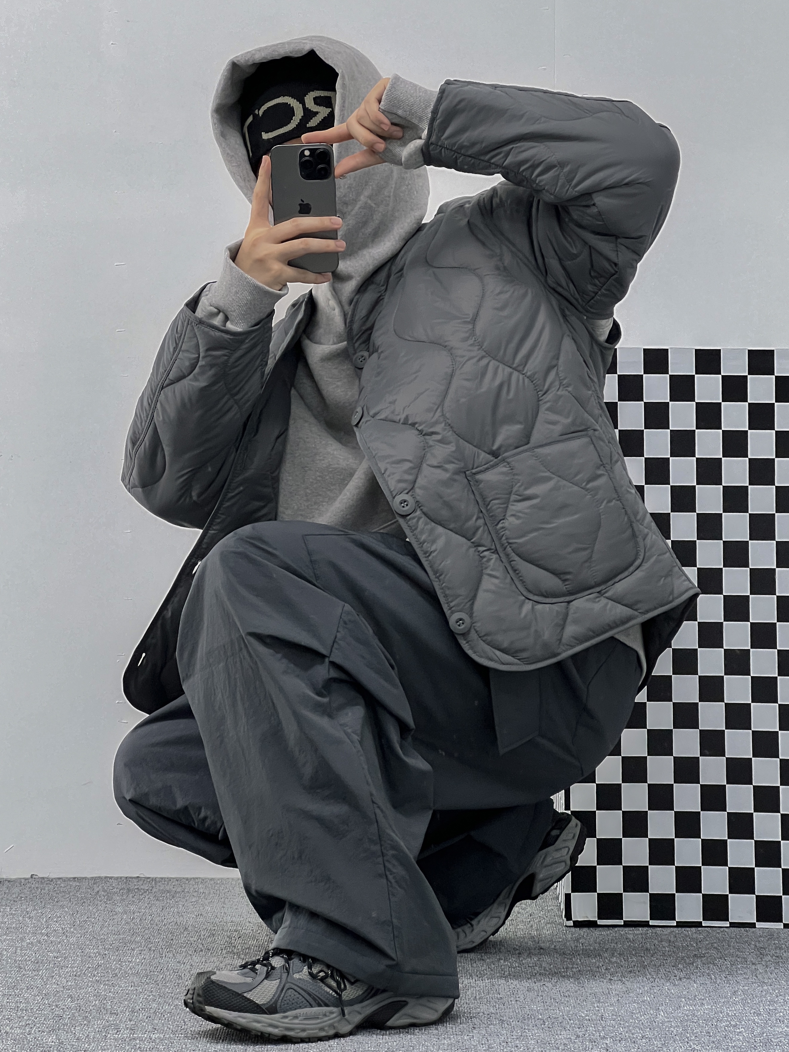 Arc'teryx Word Head Toque Orca 착용 스타일 - 2