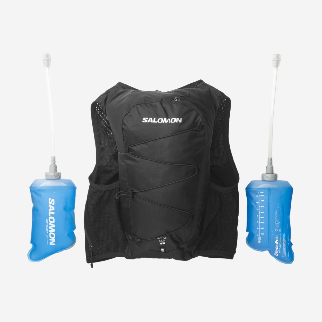 (W) Salomon Active Skin 8 Set Black 상세 이미지 3