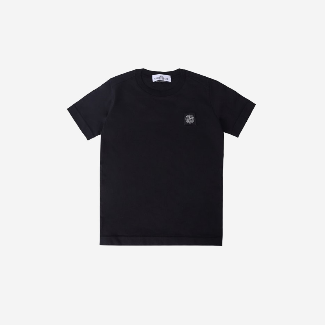 (Kids) Stone Island 20147 T-Shirt Black - 23FW 상세 이미지 1