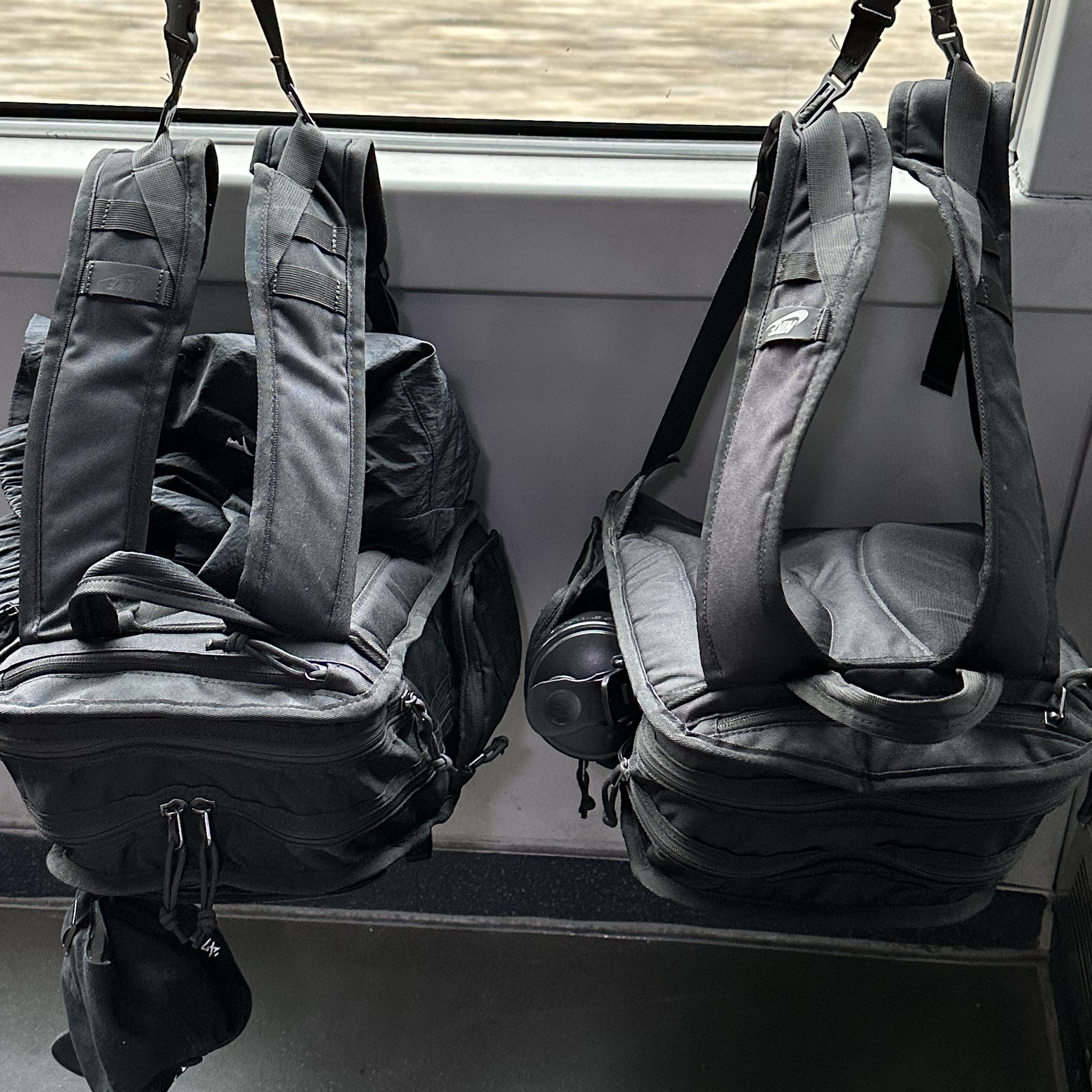 Nike NSW RPM Backpack 26L Black White 착용 스타일