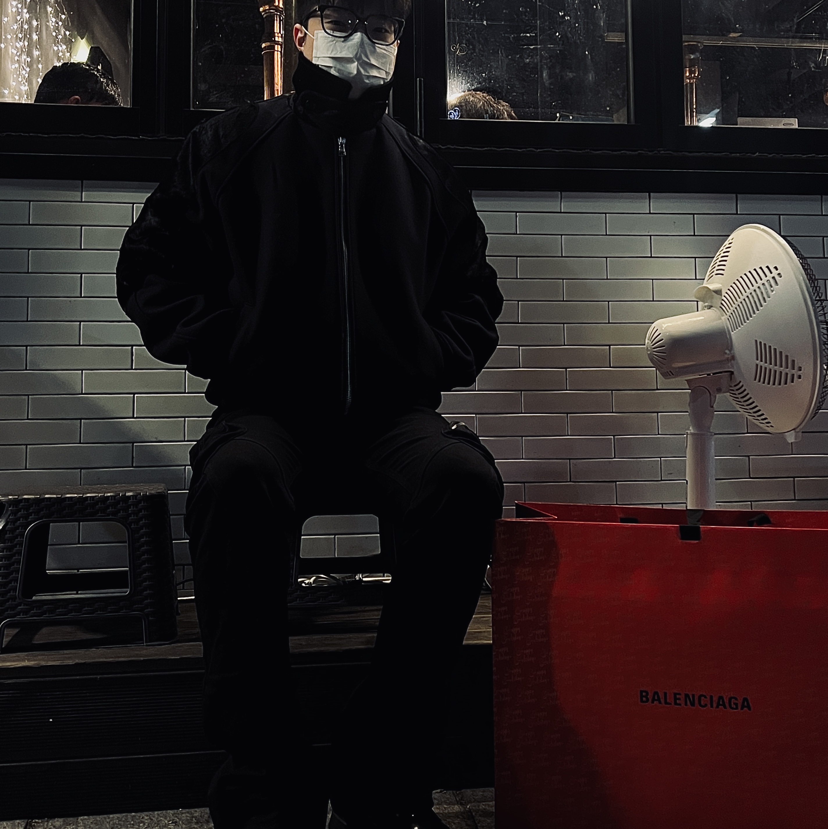 Undermycar Legiana Calf Hair Blouson Iris - 23FW 착용 스타일