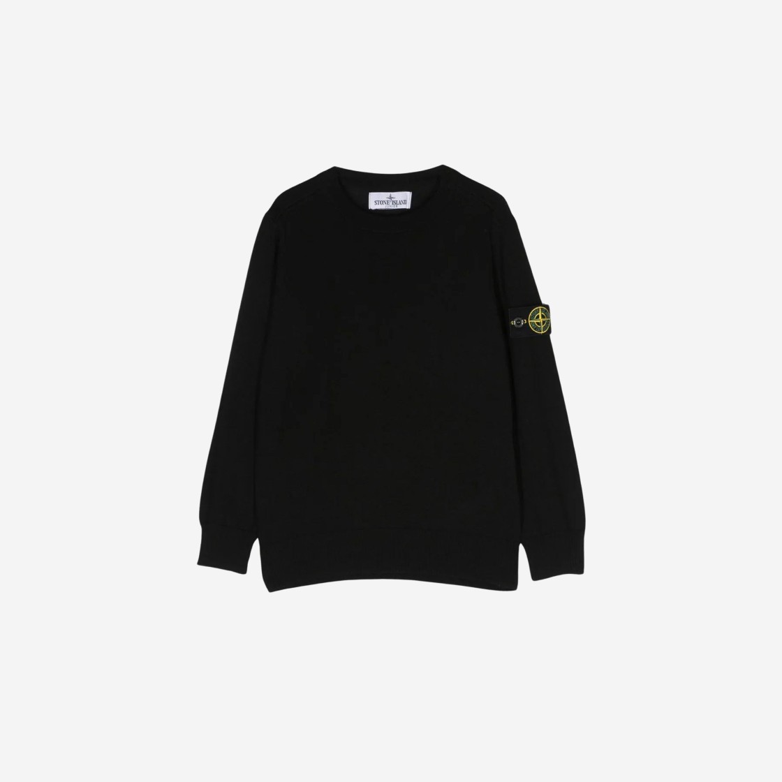 (Kids) Stone Island 509C4 Sweater Black - 23FW 상세 이미지 1