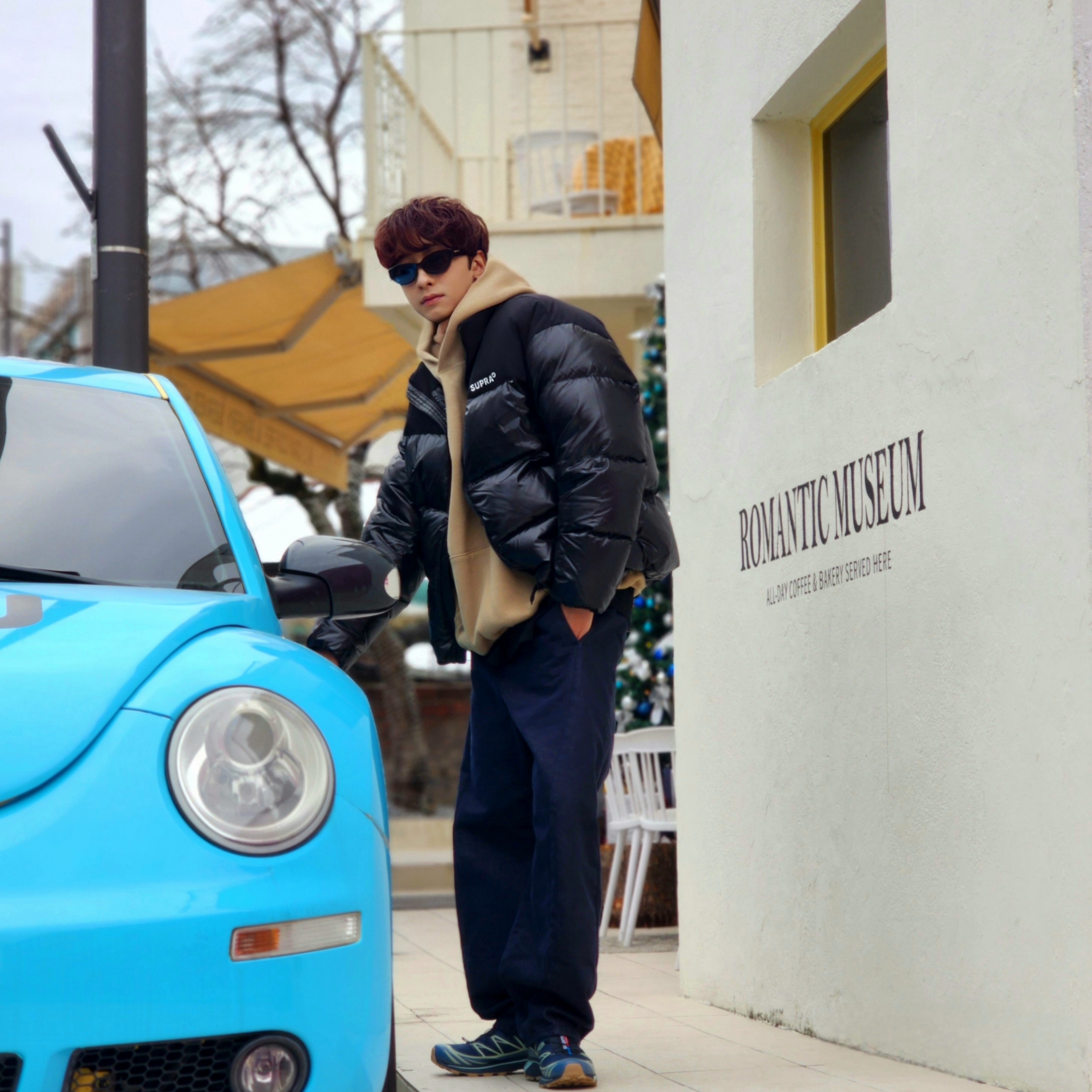 Essentials Hoodie Oak - 22SS, Salomon XT-6 GTX Carbon Bering Sea 착용 스타일 - 4