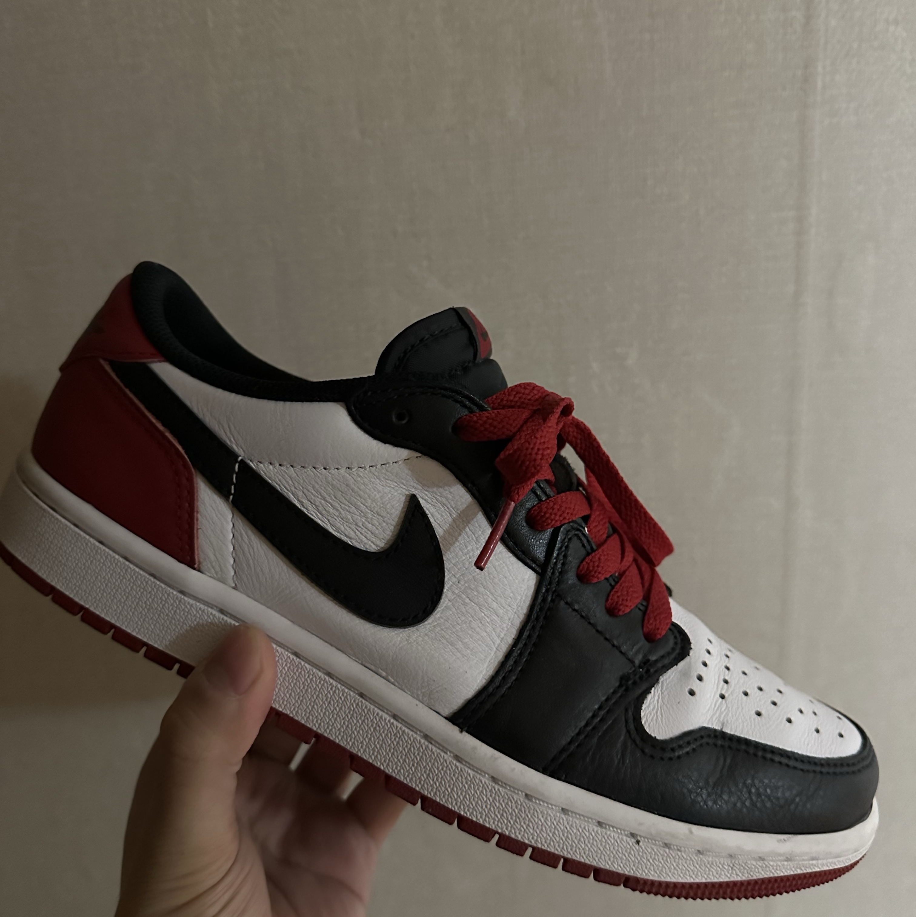 Jordan 1 Retro Low OG Black Toe 착용 스타일