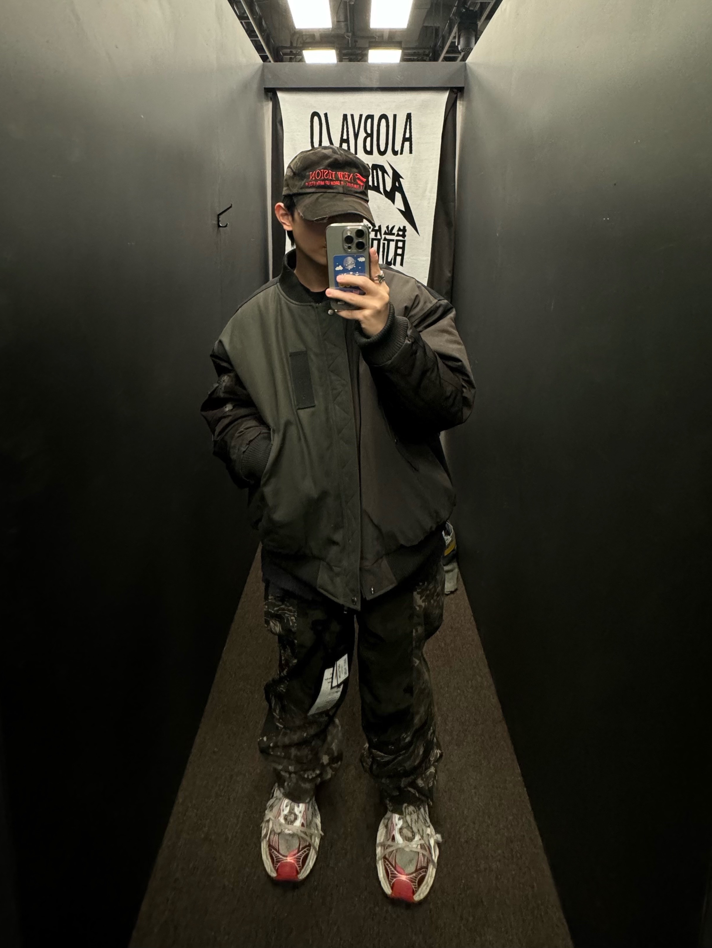 Balenciaga 3XL Sneakers White Red, Etce New Vision Camo Cap Night Jungle 착용 스타일 - 2