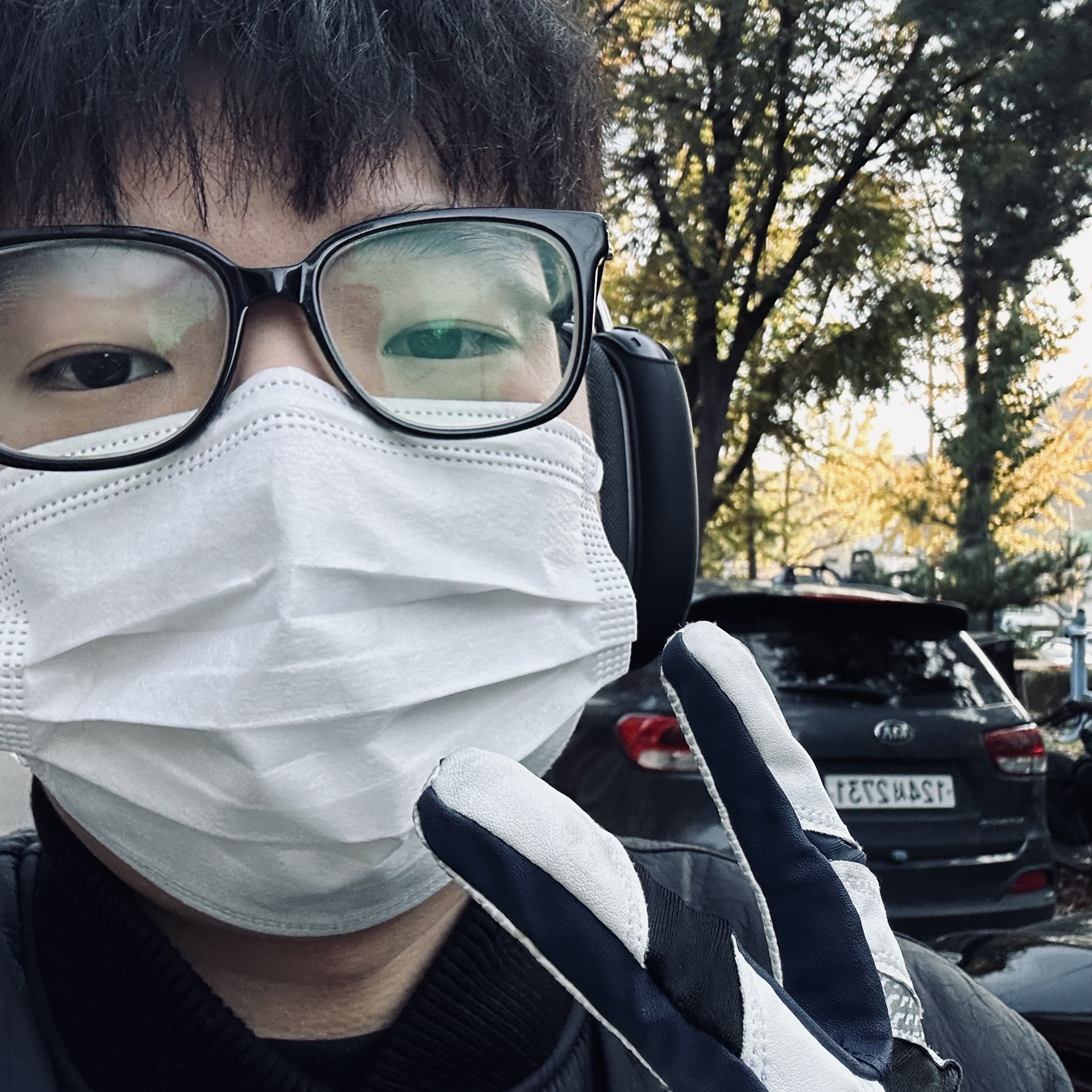 Apple AirPods Max Lightning Space Gray (Korean Ver.) 착용 스타일