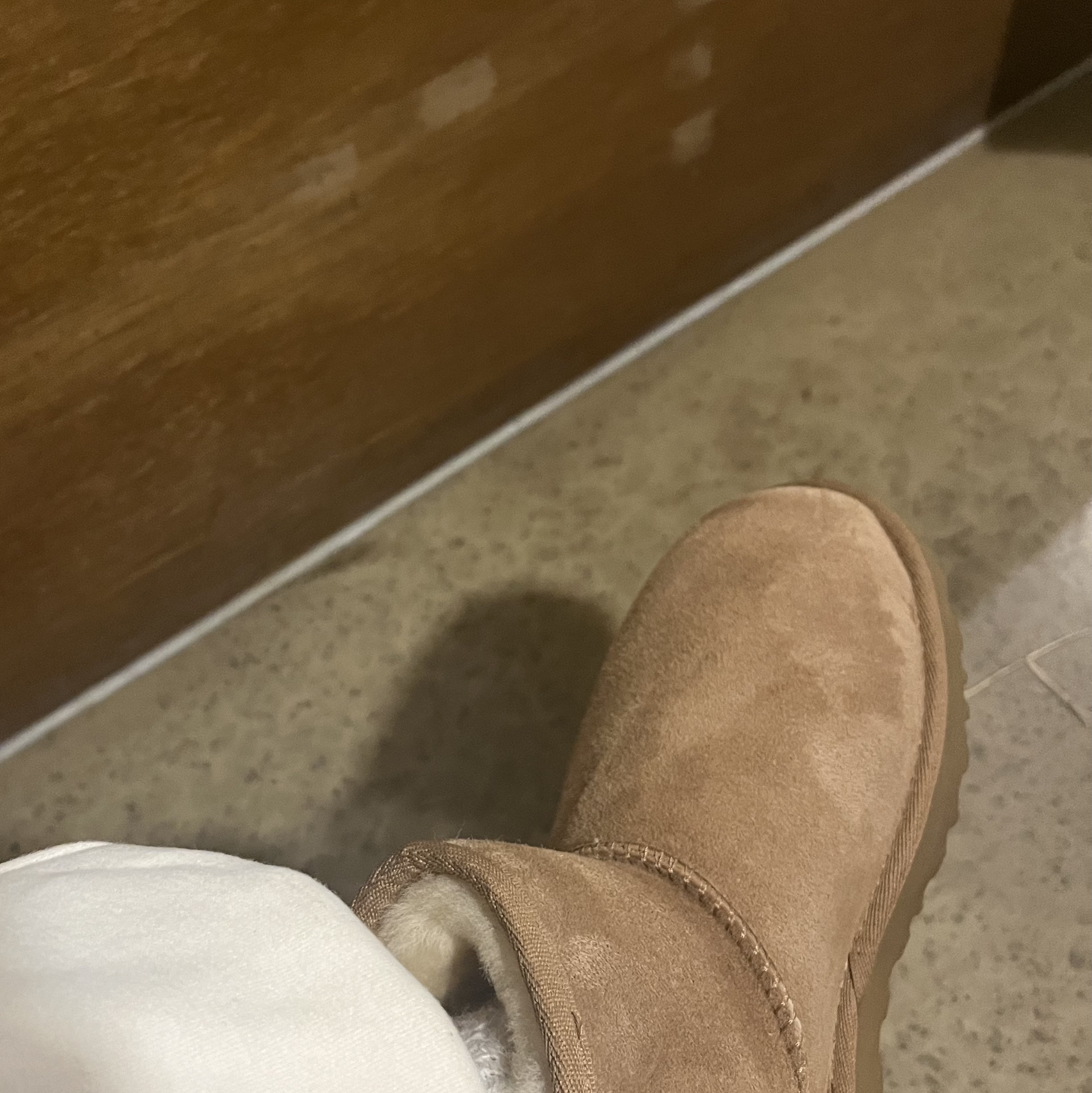 (W) UGG Classic Mini II Boots Chestnut 착용 스타일