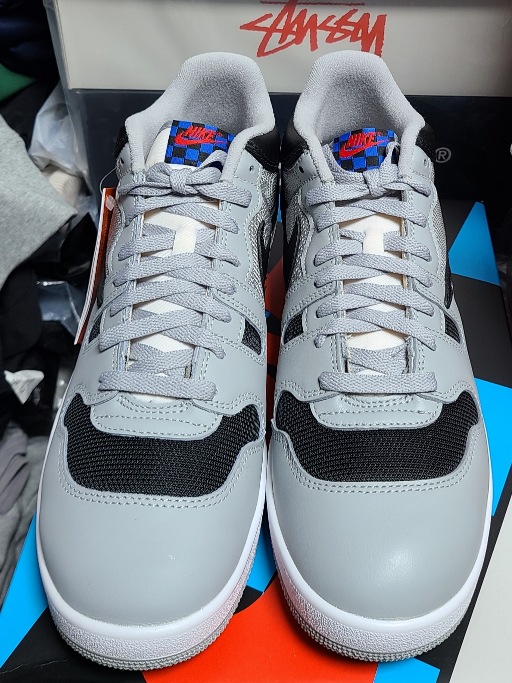 Nike x Travis Scott Mac Attack SP Light Smoke Grey 착용 스타일 - 2