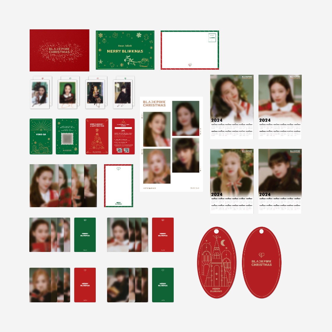 Blackpink The Game Photocard Collection Christmas Edition 상세 이미지 1