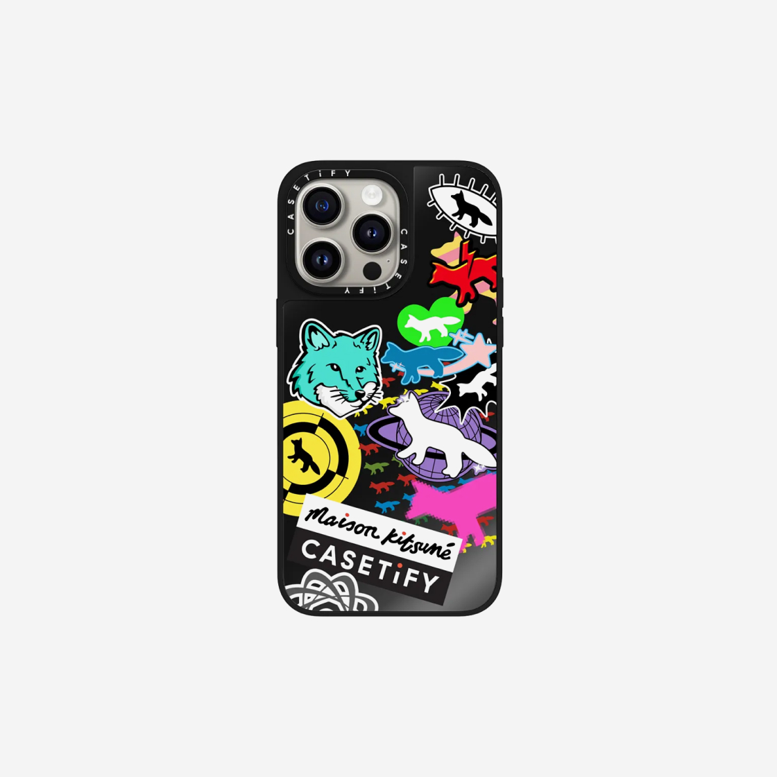 casetify maisonkitsune メゾンキツネ iPhone14 - iPhoneアクセサリー