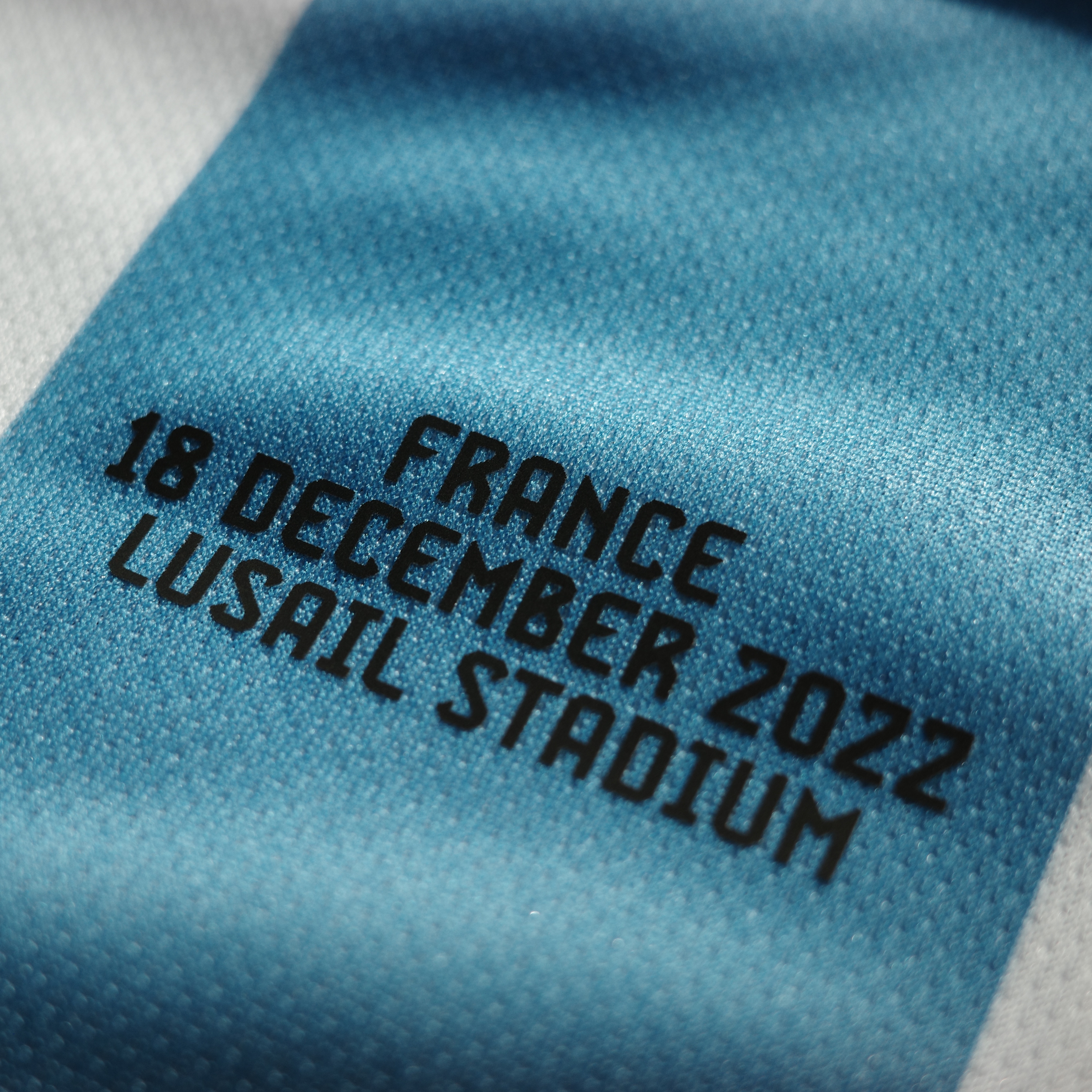 Adidas Argentina Home Jersey 2022 White Light Blue - US Sizing (Non Marking Ver.) 착용 스타일 - 4