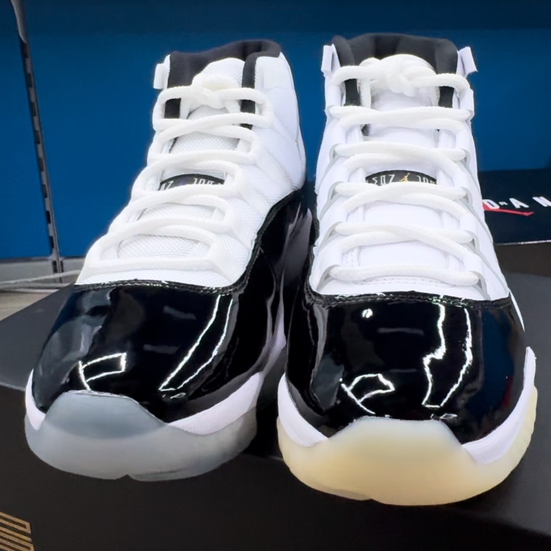Jordan 11 Retro Concord 2018, Jordan 11 Retro Gratitude 착용 스타일 - 1