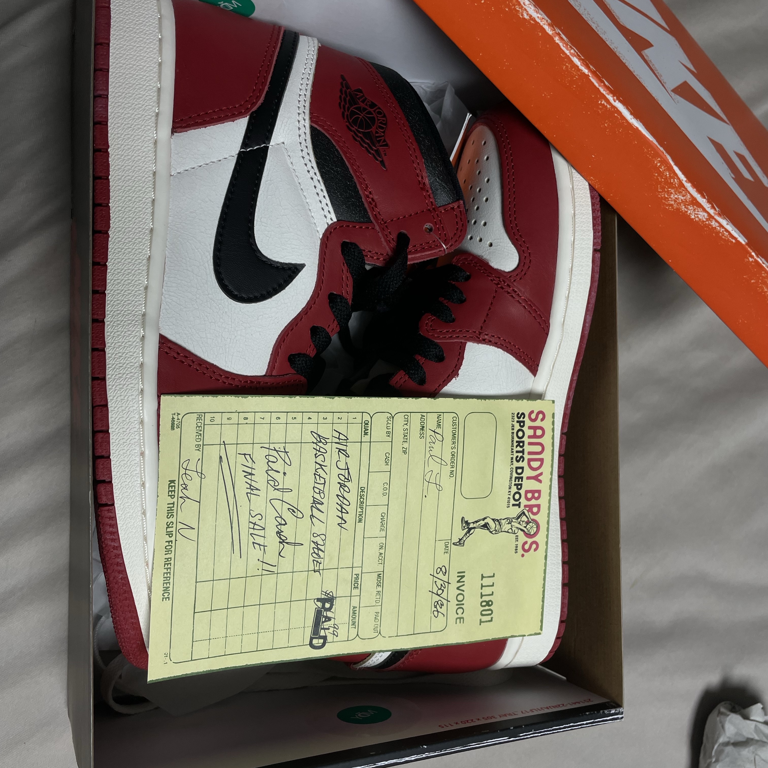 Jordan 1 Retro High OG Chicago 2022 착용 스타일 - 4
