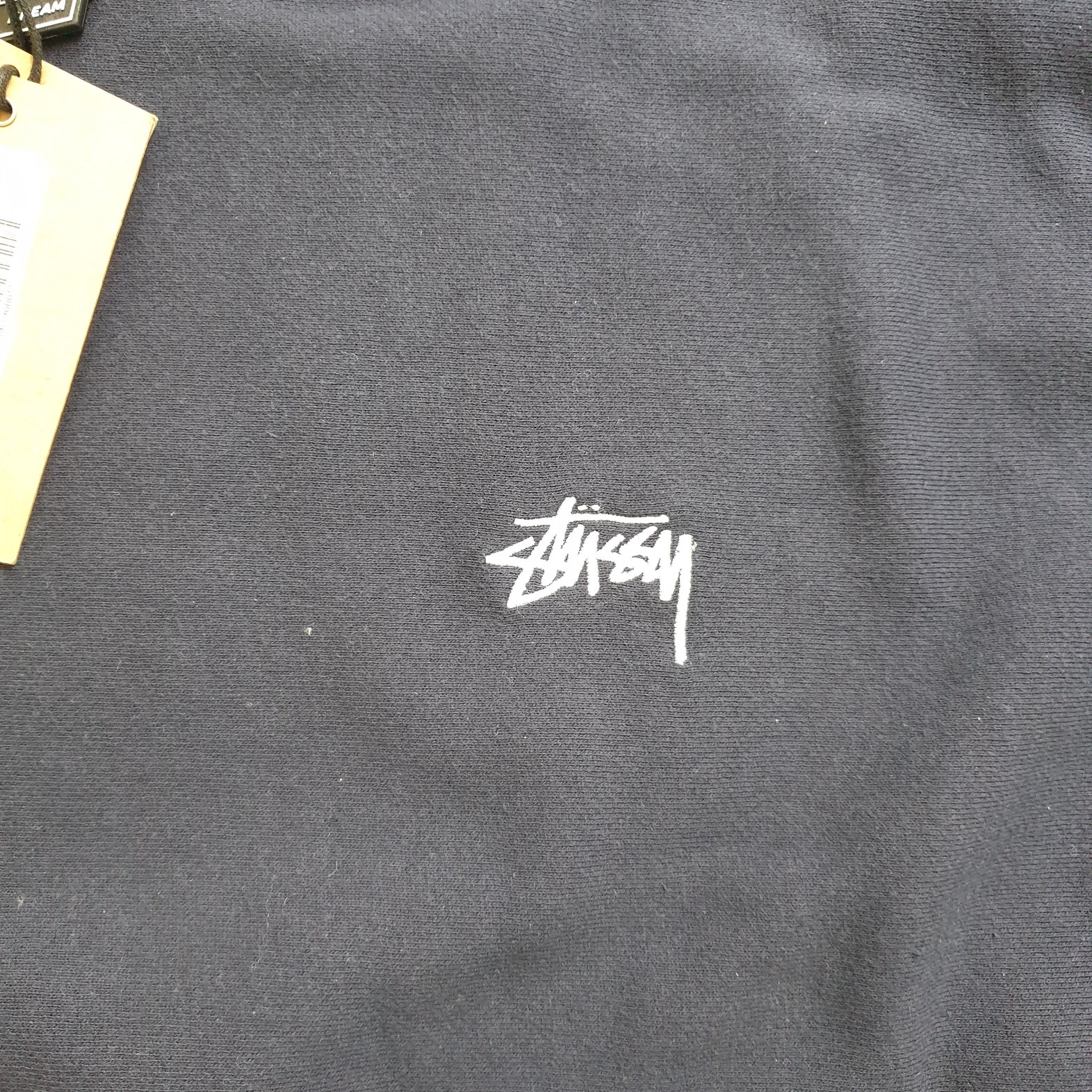 Stussy Overdyed Crew Navy 2021 착용 스타일