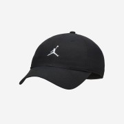 Jordan Adjustable Unstructured Tennis Club Cap Black