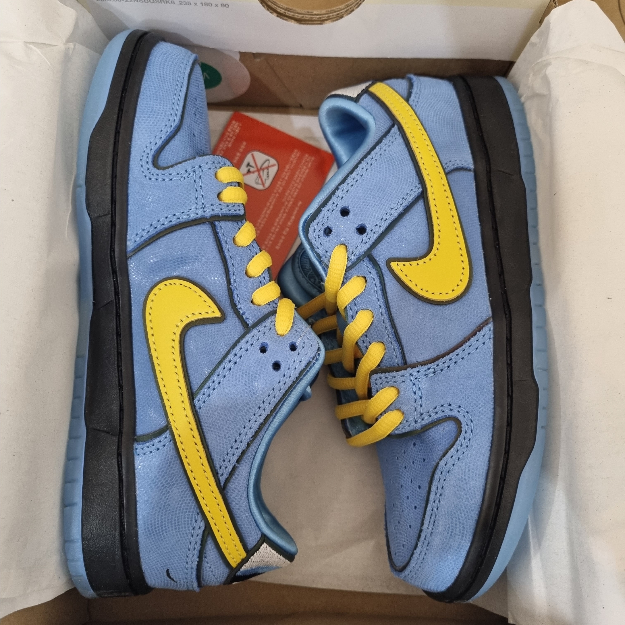 (PS) Nike x The Powerpuff Girls SB Dunk Low Pro QS Bubbles 착용 스타일
