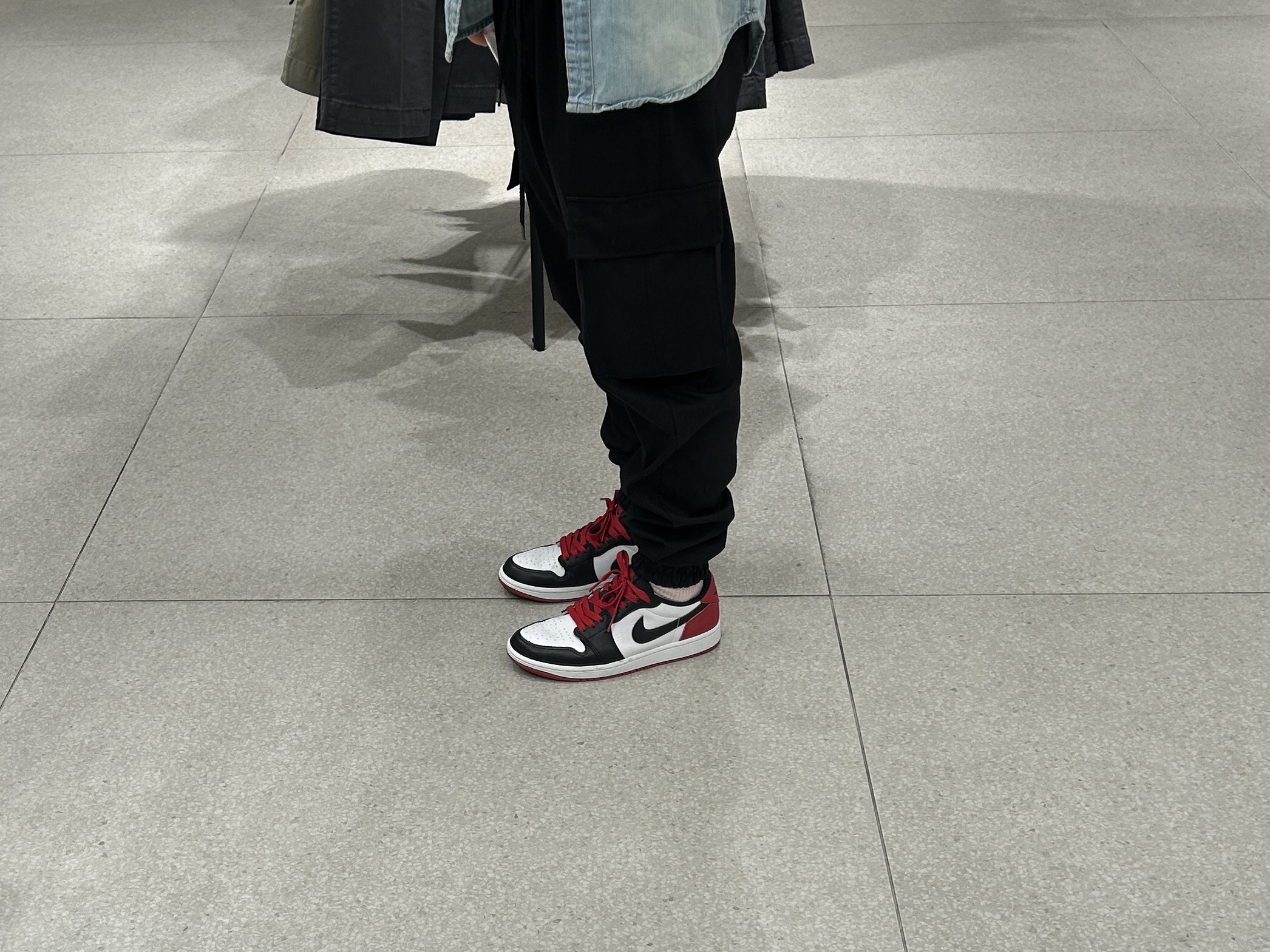 Jordan 1 Retro Low OG Black Toe 착용 스타일