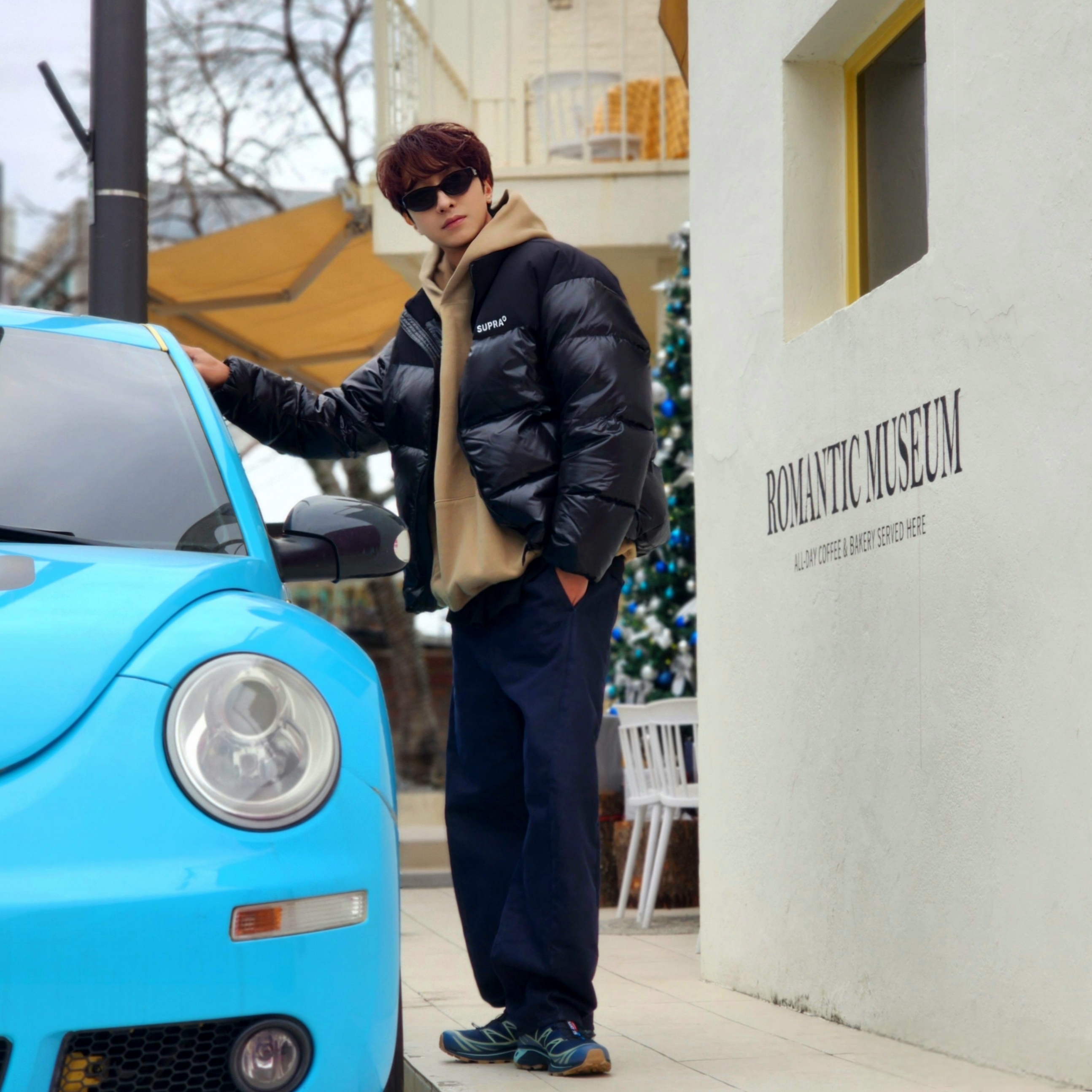 Essentials Hoodie Oak - 22SS, Salomon XT-6 GTX Carbon Bering Sea 착용 스타일 - 2