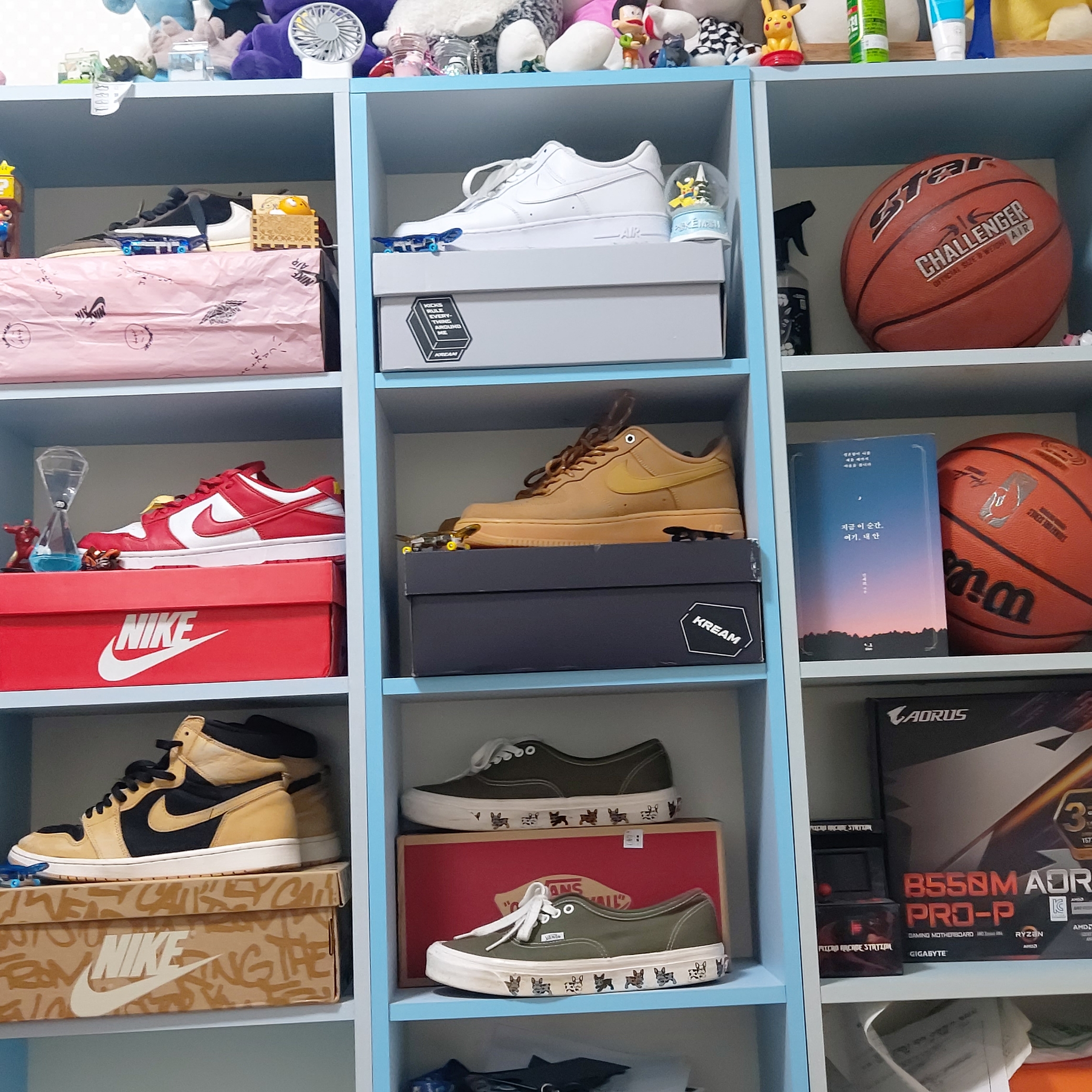 Nike Air Force 1 '07 WB Flax, Nike Air Force 1 '07 Low White 착용 스타일
