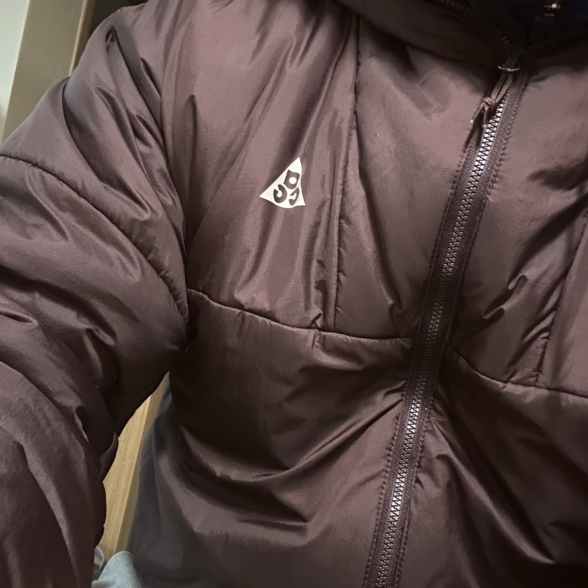 Nike ACG Therma-Fit ADV Rope De Dope Jacket Brown Basalt - Asia 착용 스타일
