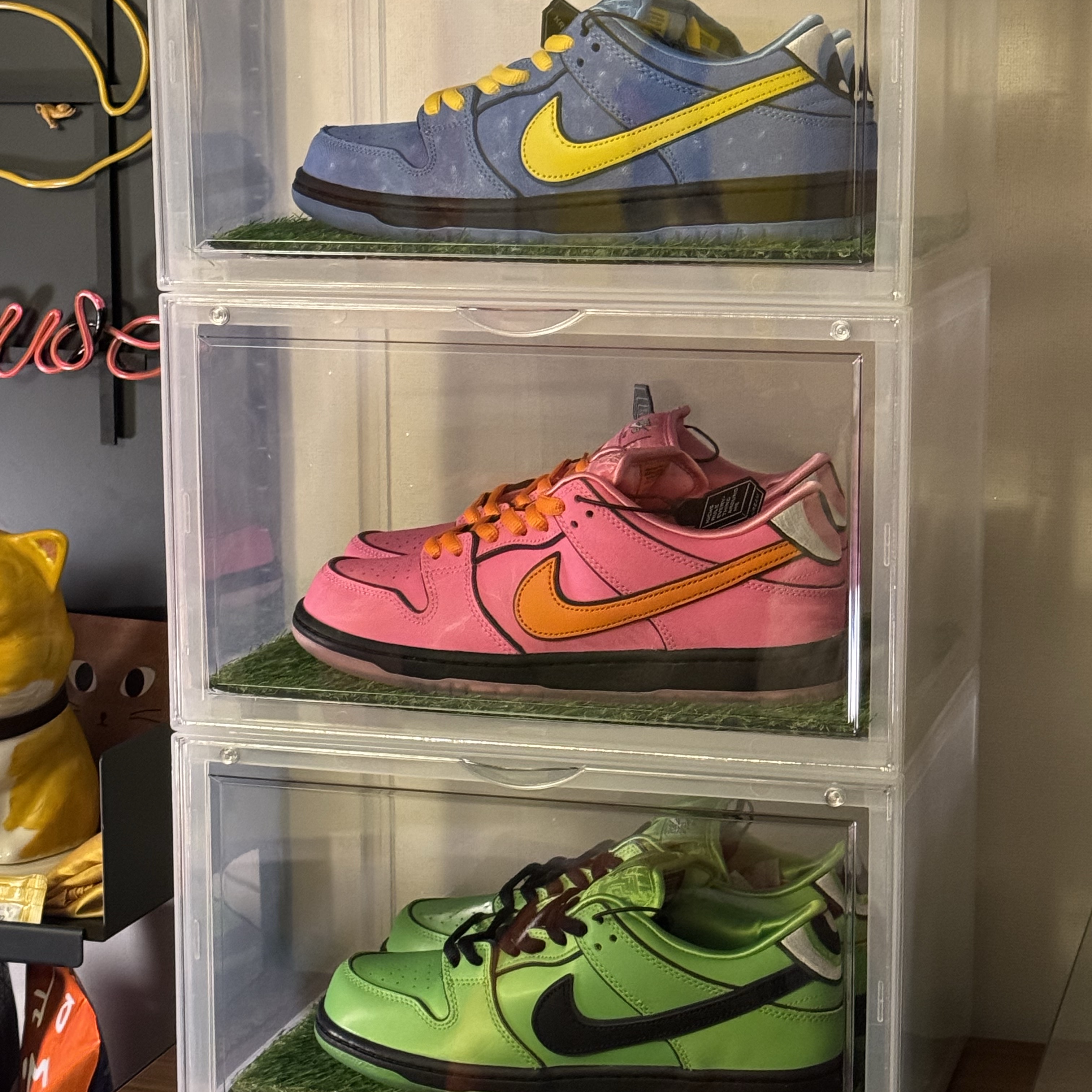 Nike x The Powerpuff Girls SB Dunk Low Pro QS Buttercup 착용 스타일