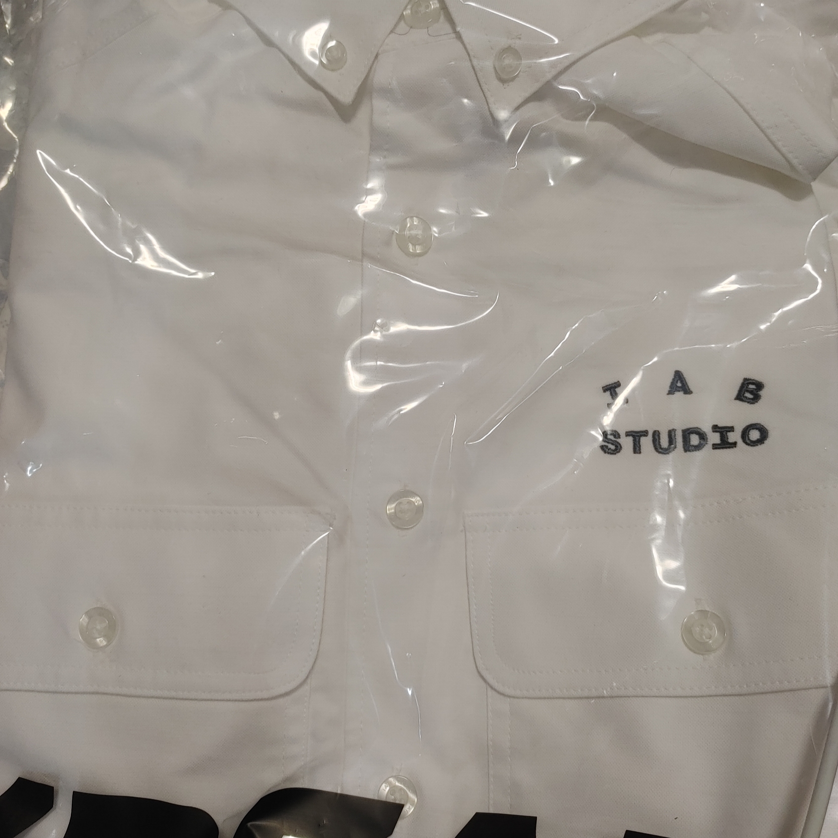 IAB Studio Work Shirt White - 23FW 착용 스타일