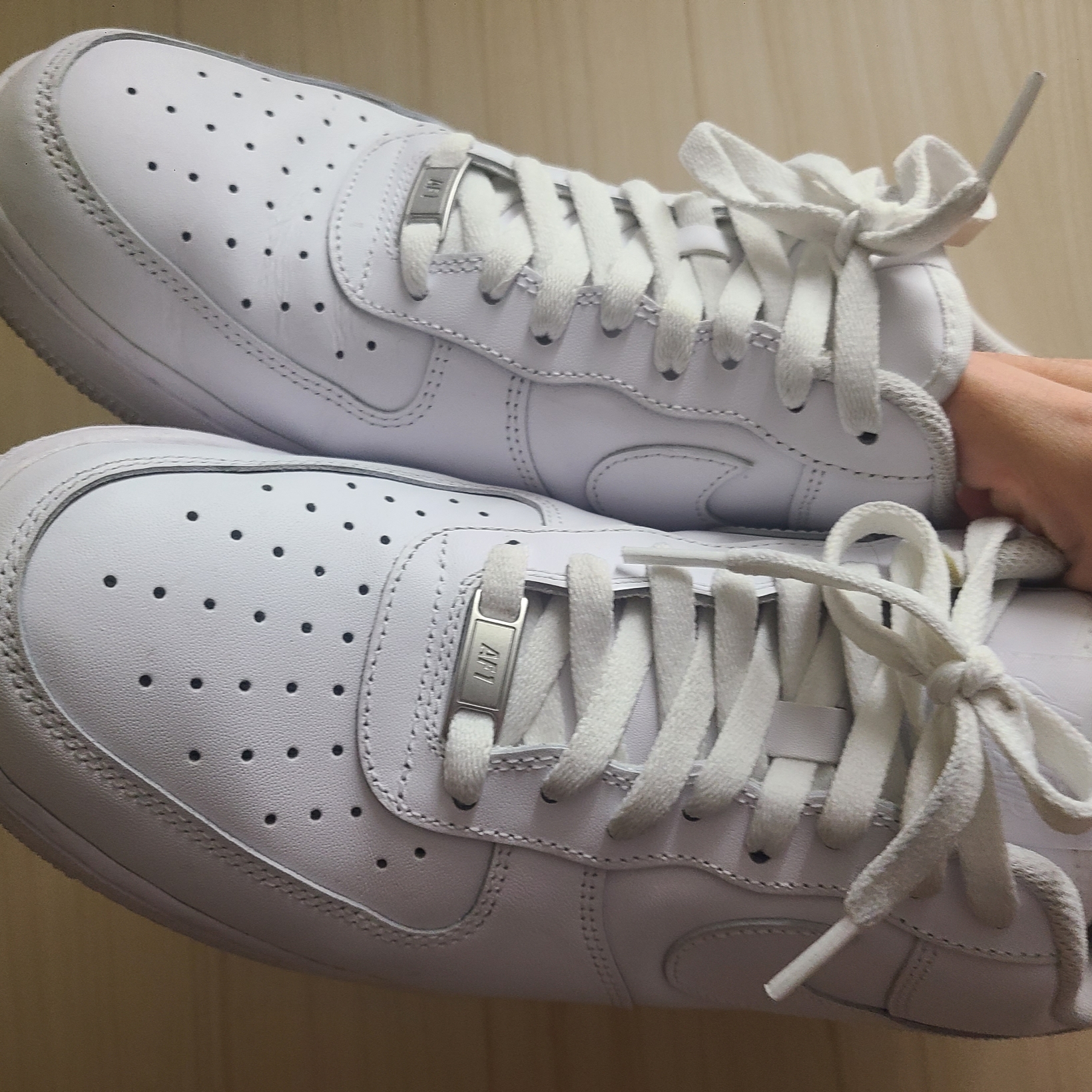 Nike Air Force 1 '07 Low White 착용 스타일