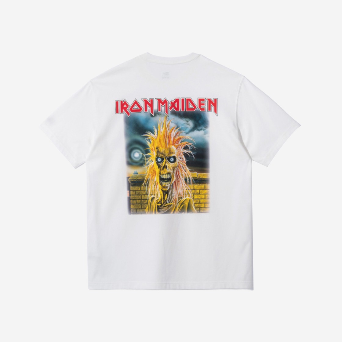 New Era x Iron Maiden Back Graphic T-Shirt Off White 상세 이미지 1