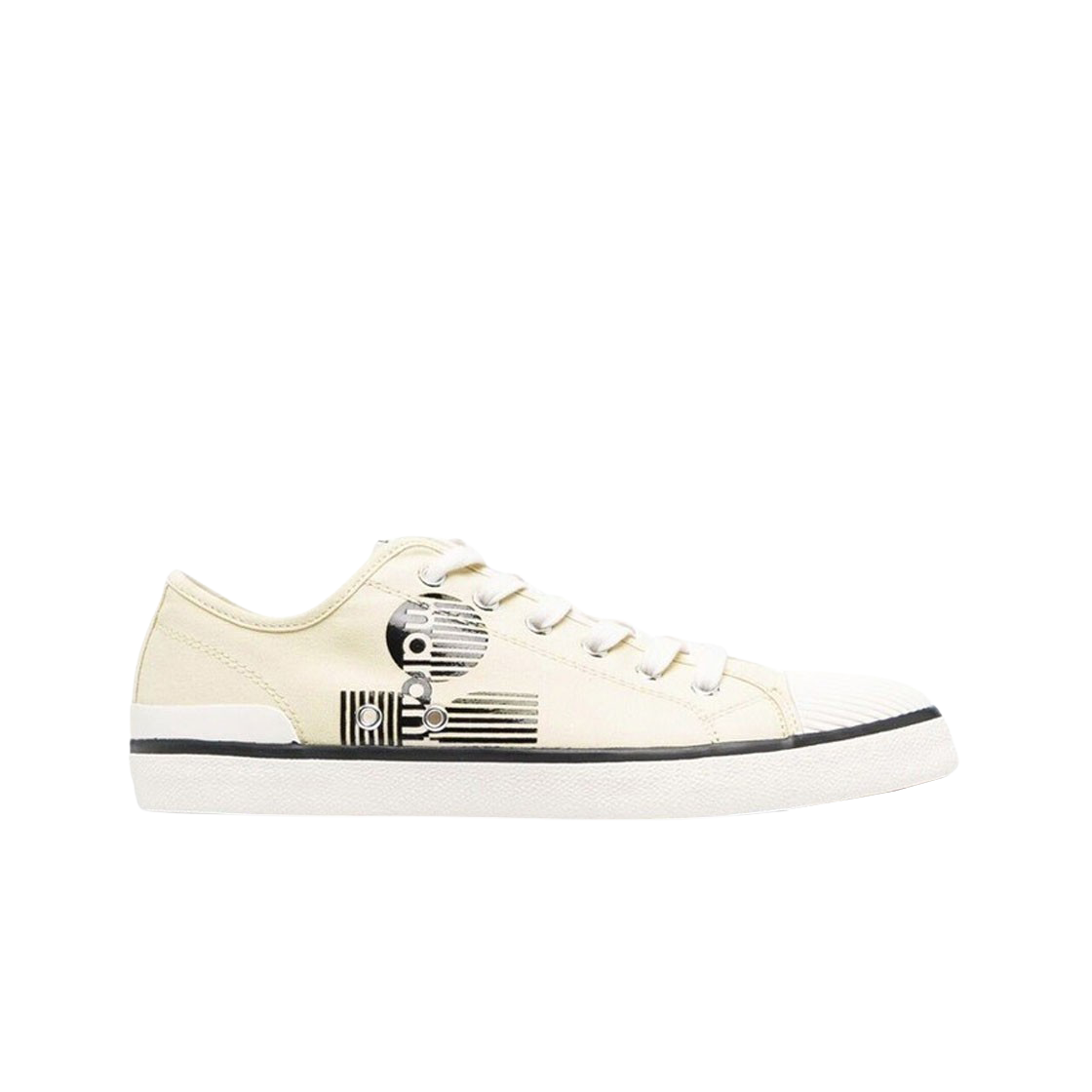 BK0089-00M004N-20CK Isabel Marant Binkooh Canvas Logo Sneakers Chalk - 22SS