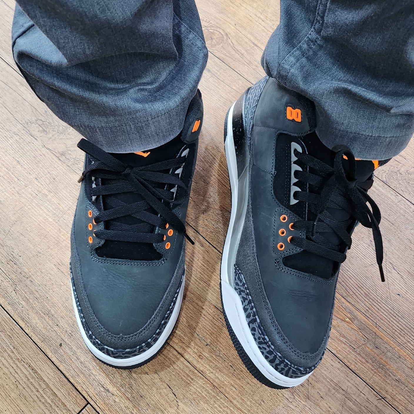 Jordan 3 Retro Fear 착용 스타일