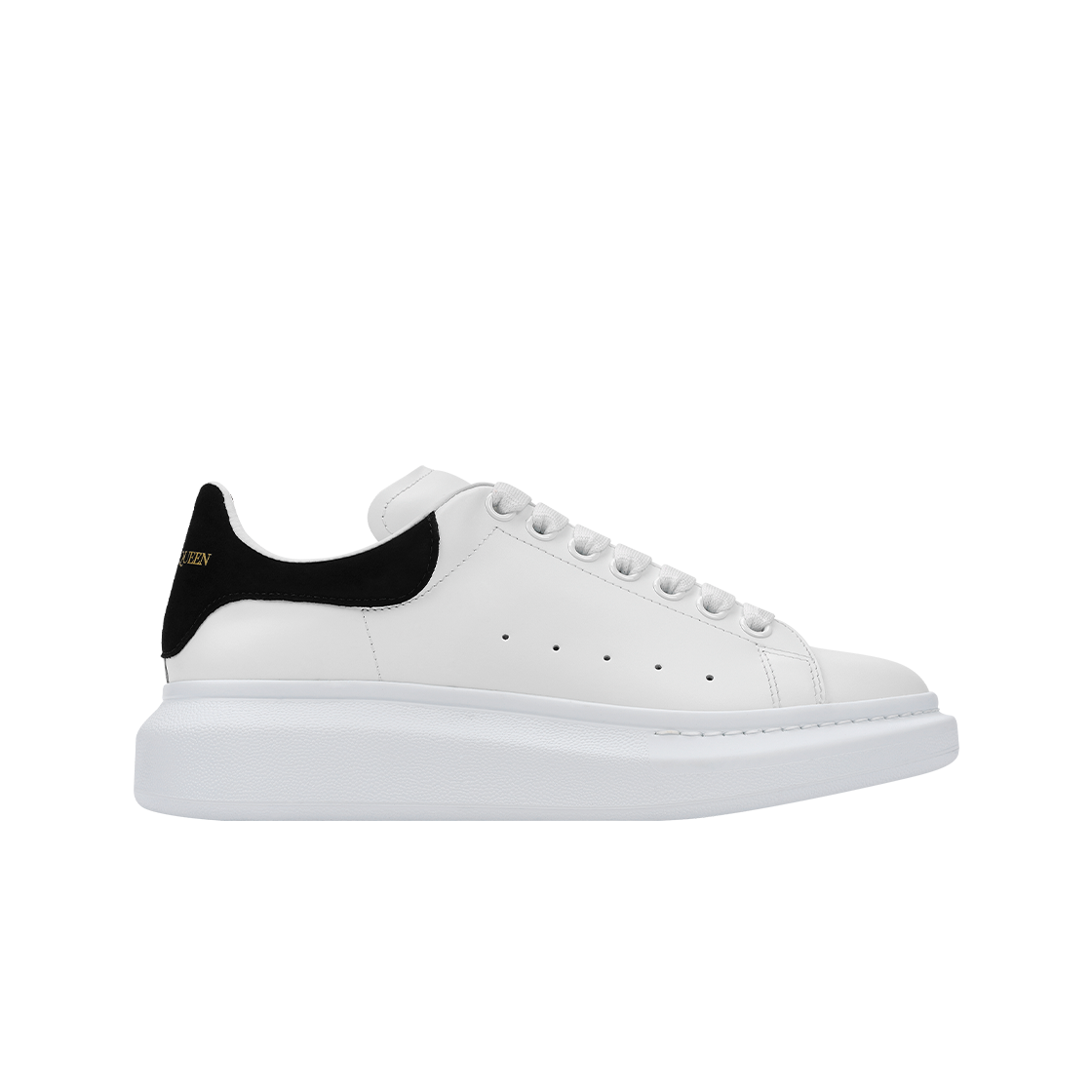 Alexander McQueen Oversized Sneakers White Black 상세 이미지 1