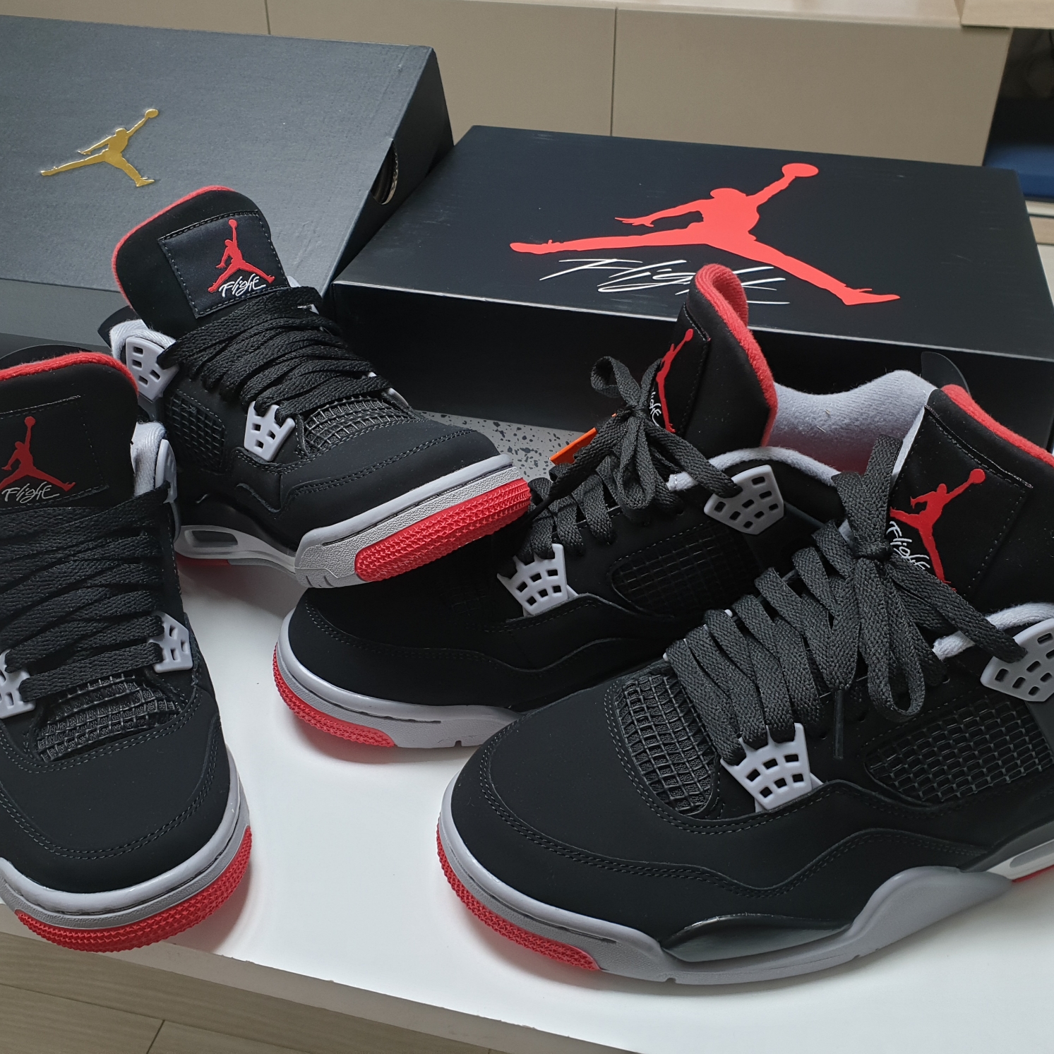 Jordan 4 Retro Bred 2019 착용 스타일