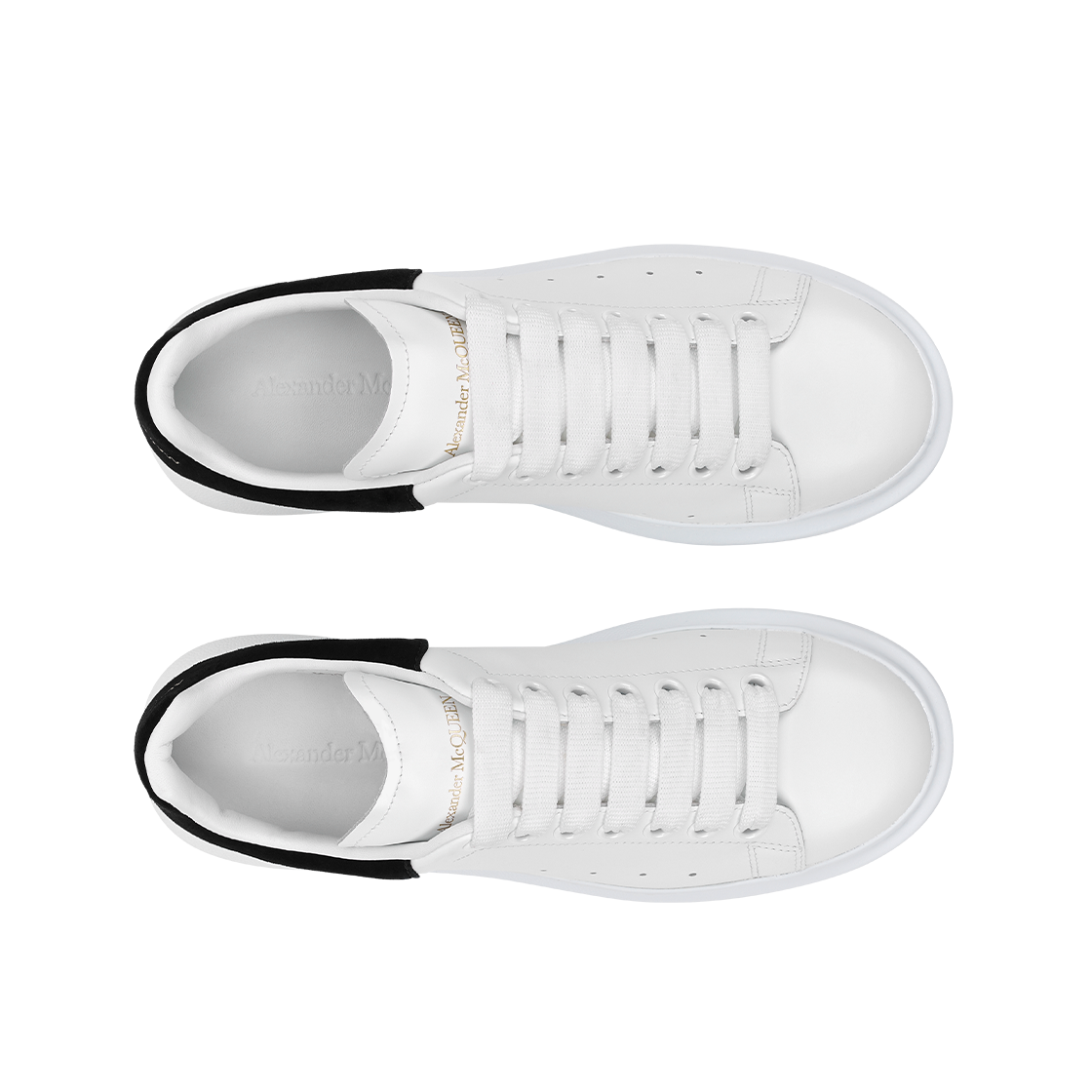 Alexander McQueen Oversized Sneakers White Black 상세 이미지 4