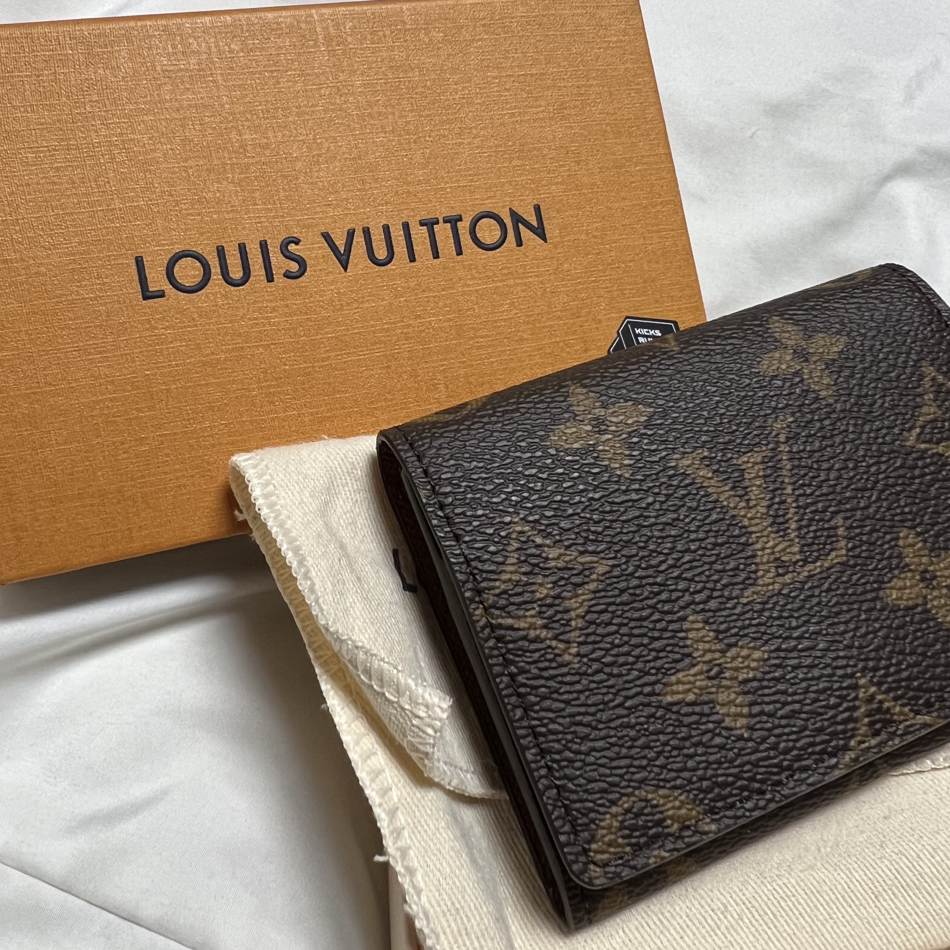 Louis Vuitton Envelope Business Card Holder Monogram 착용 스타일