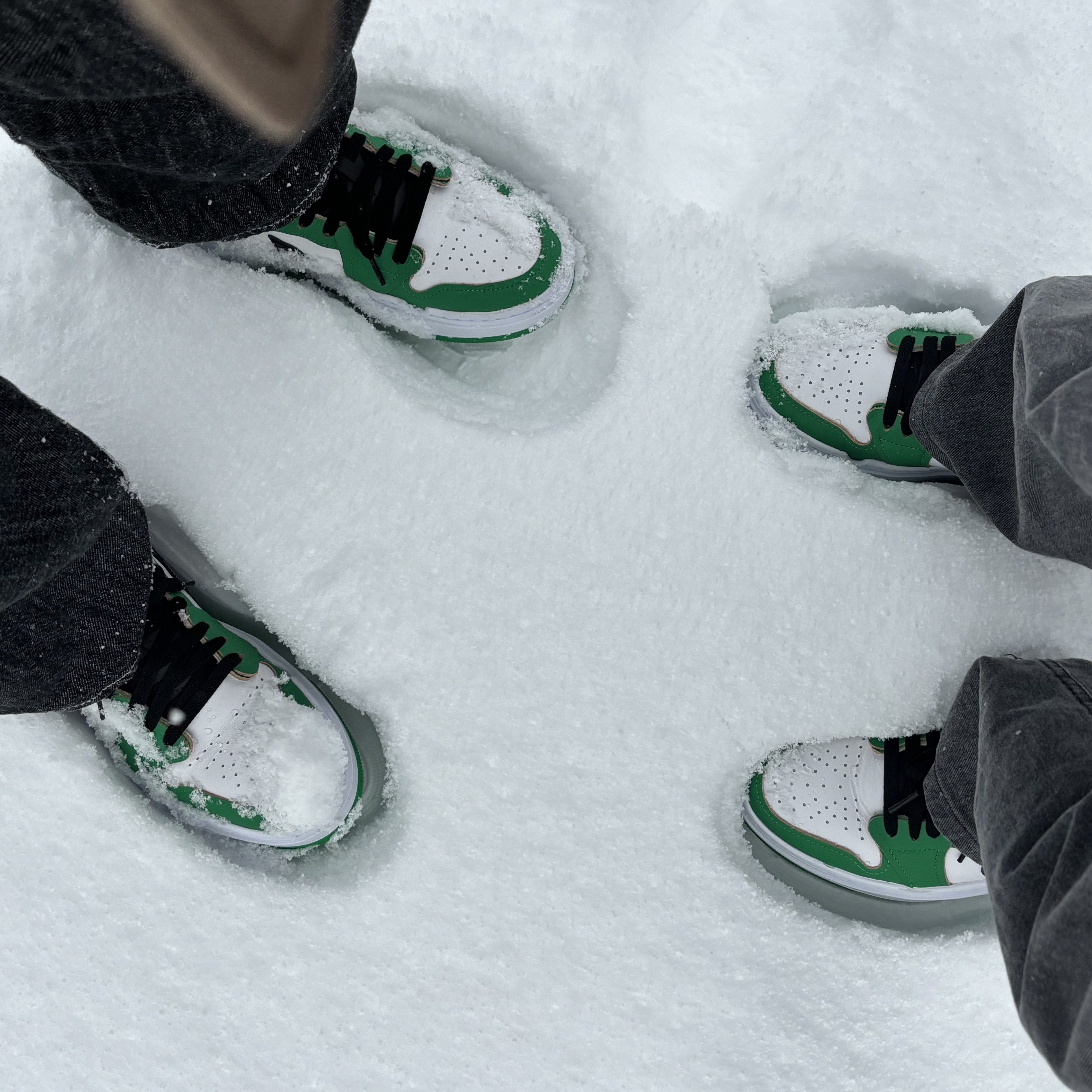 (W) Jordan 1 Elevate Low SE Lucky Green 착용 스타일