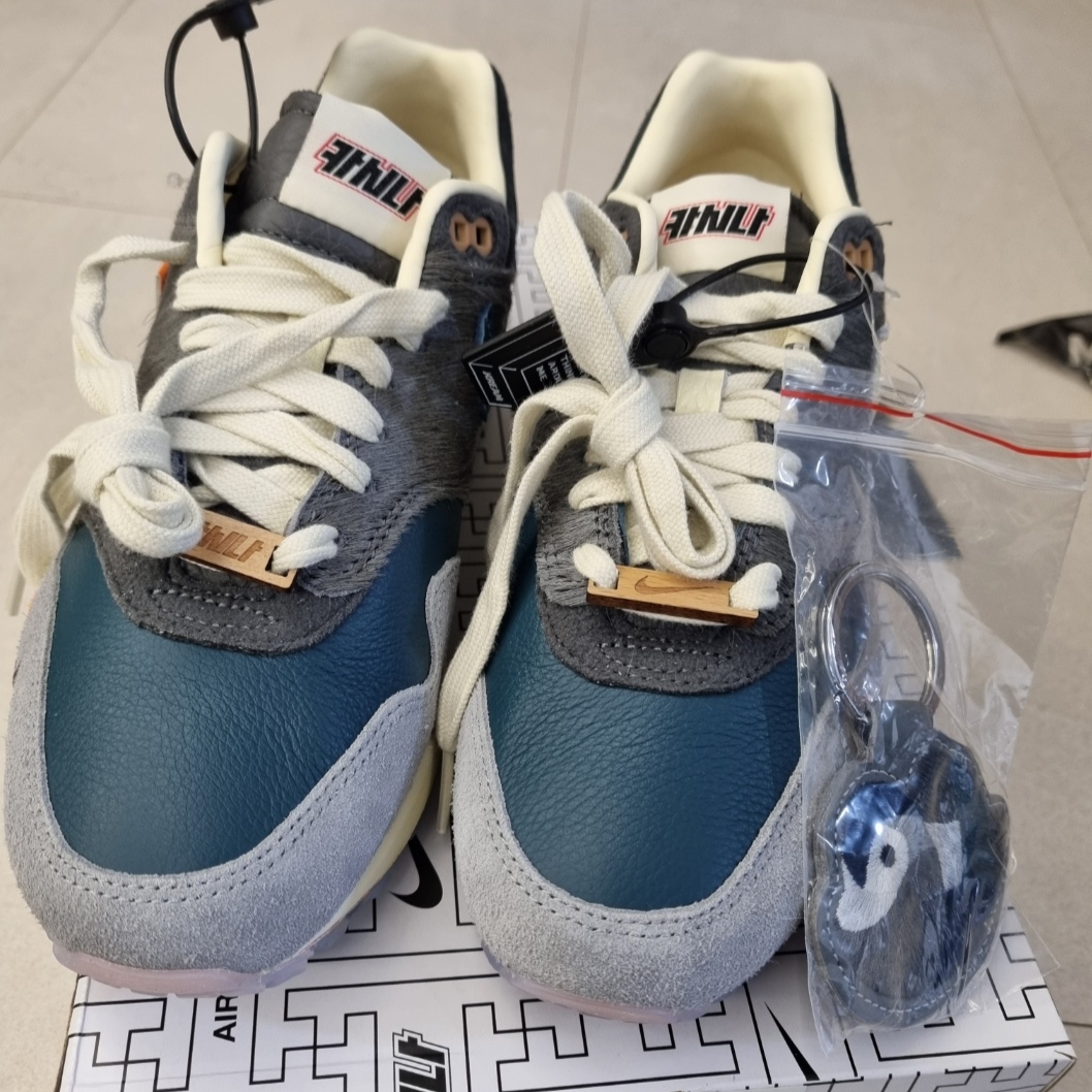 Nike x Kasina Air Max 1 SP Won-Ang Particle Grey 착용 스타일