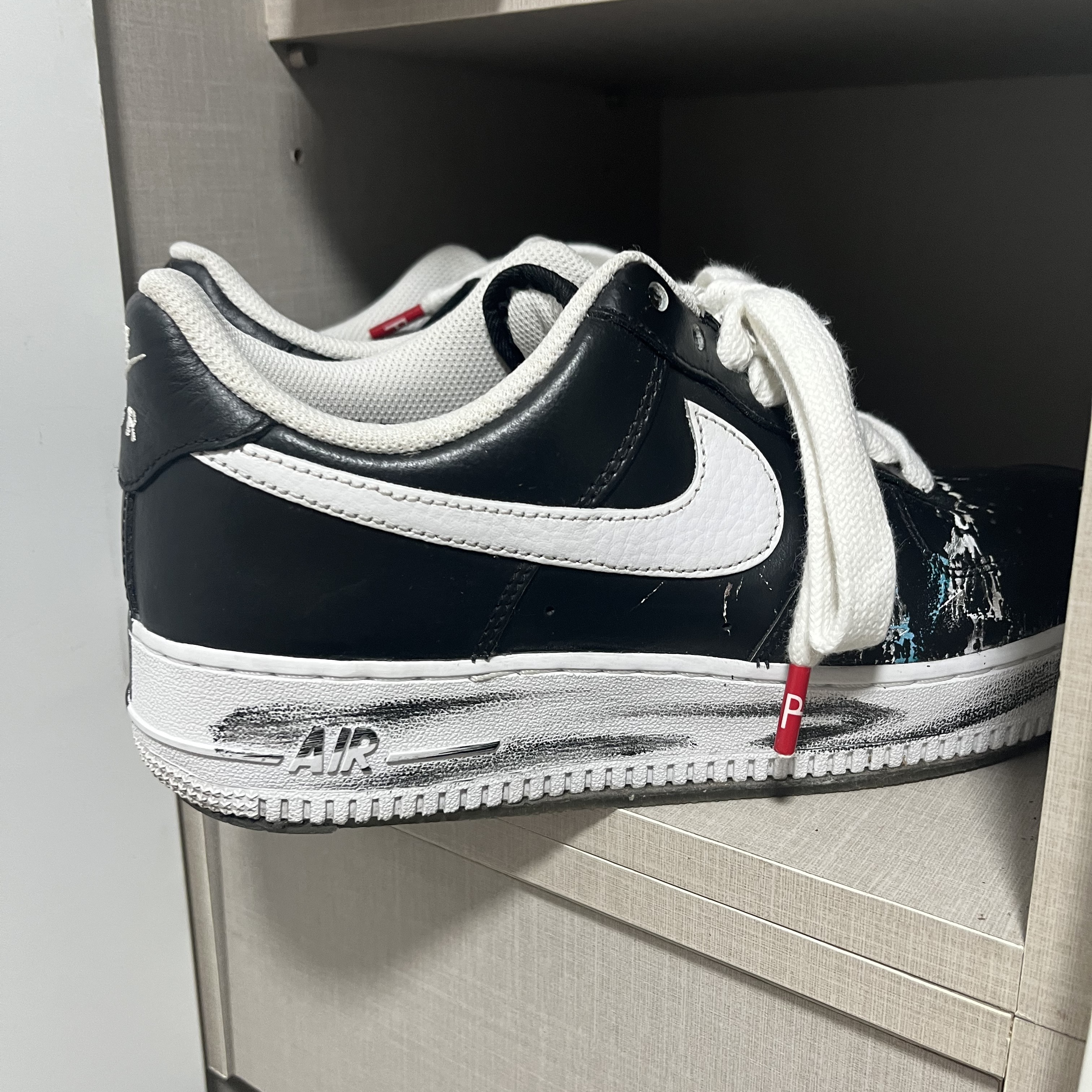 Nike x Peaceminusone Air Force 1 Low Para-Noise 착용 스타일