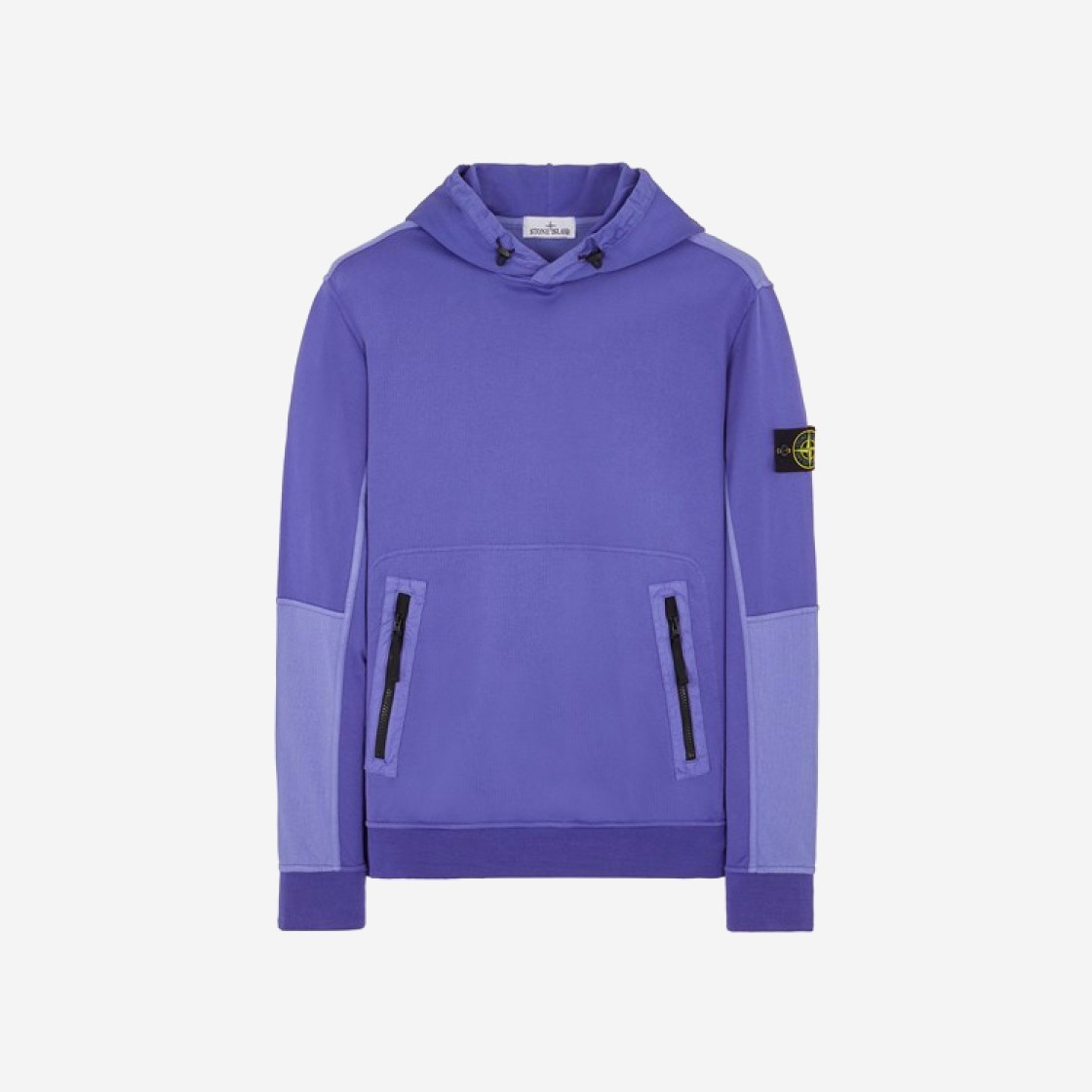 Stone Island 65777 Light Hooded Sweatshirt Lavender - 24SS 상세 이미지 1