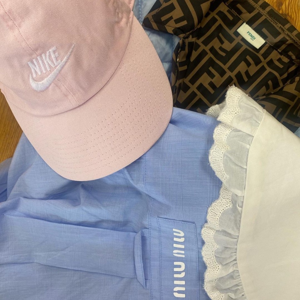 Nike Heritage 86 Futura Washed Cap Pink Foam 착용 스타일