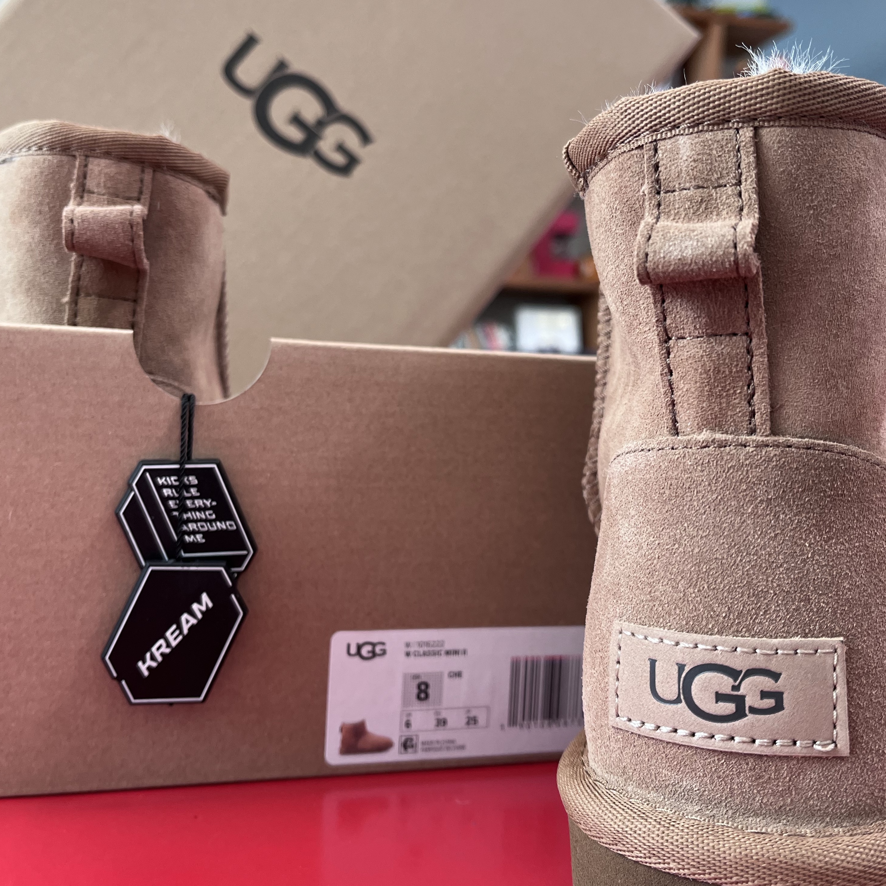 (W) UGG Classic Mini II Boots Chestnut 착용 스타일