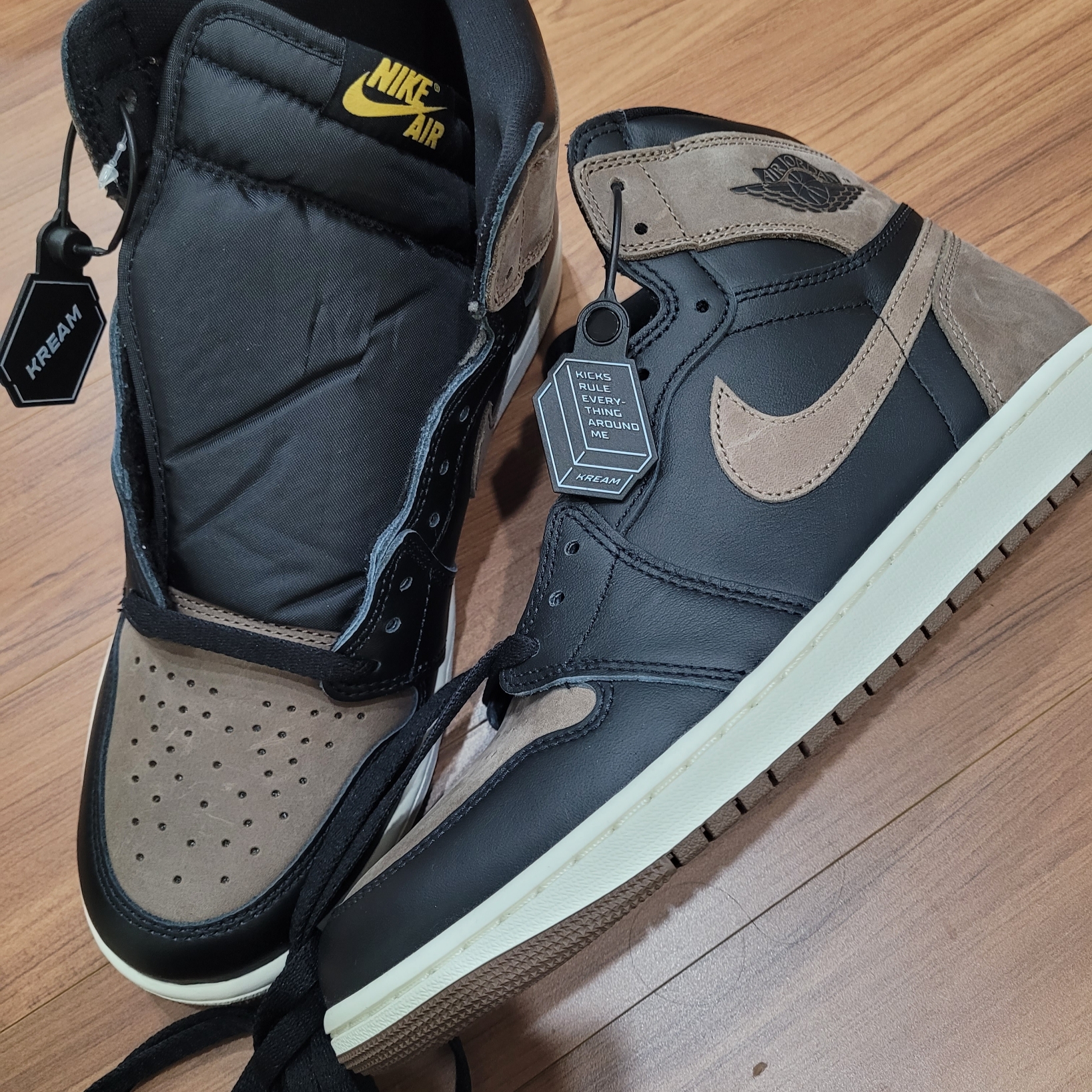 Jordan 1 Retro High OG Palomino 착용 스타일 - 1