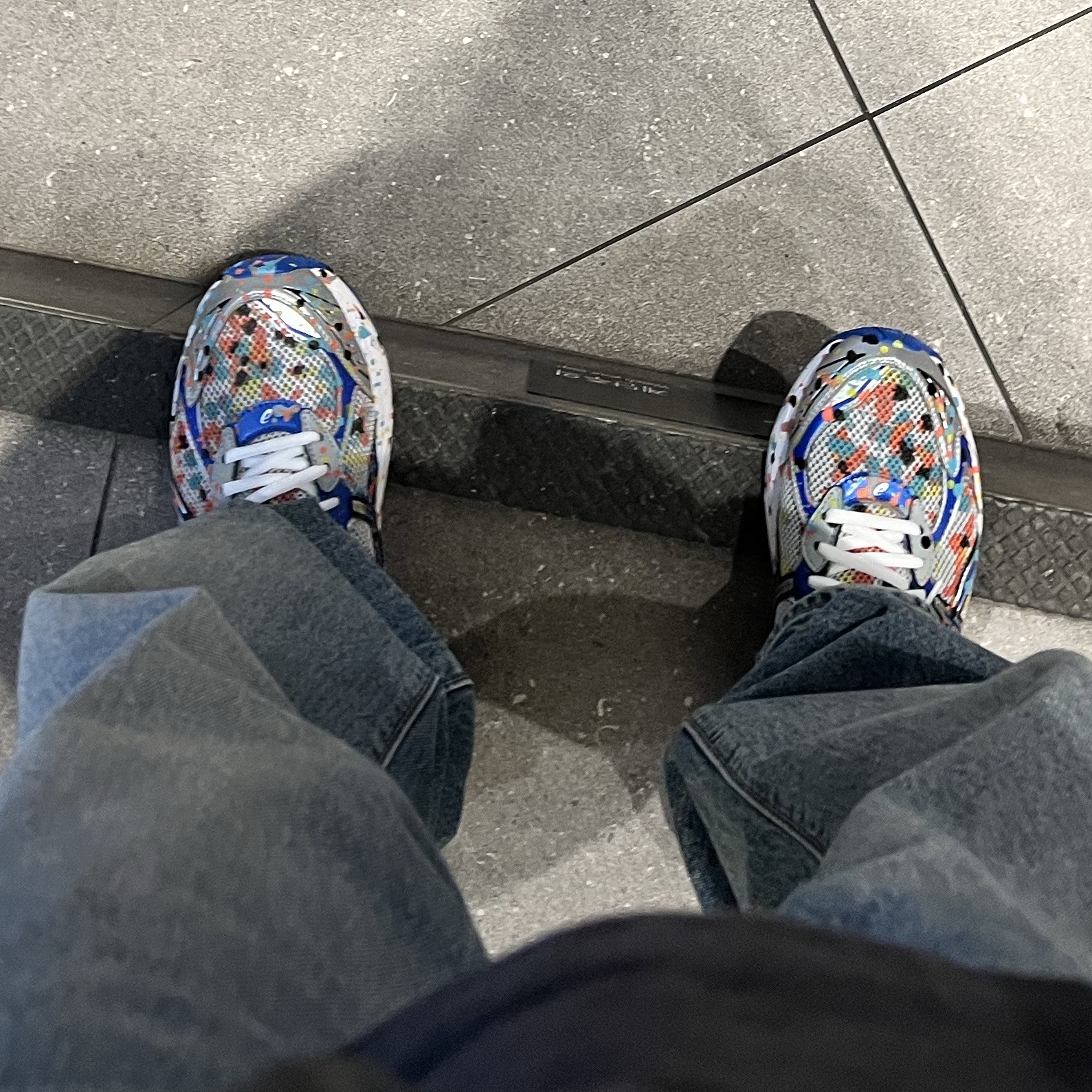 Asics x Gallery Dept. GT-2160 White Pure Silver 착용 스타일